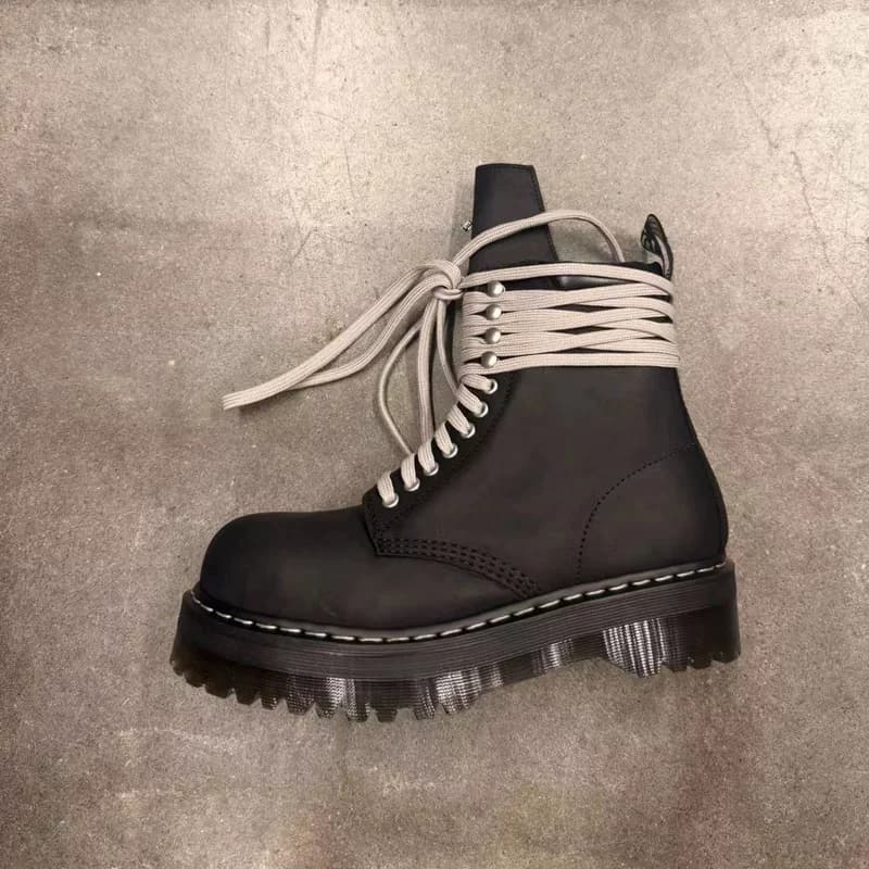 РИК ОУЭНС, доктор медицинских наук.Кобрендовые ботинки Martens от Martin