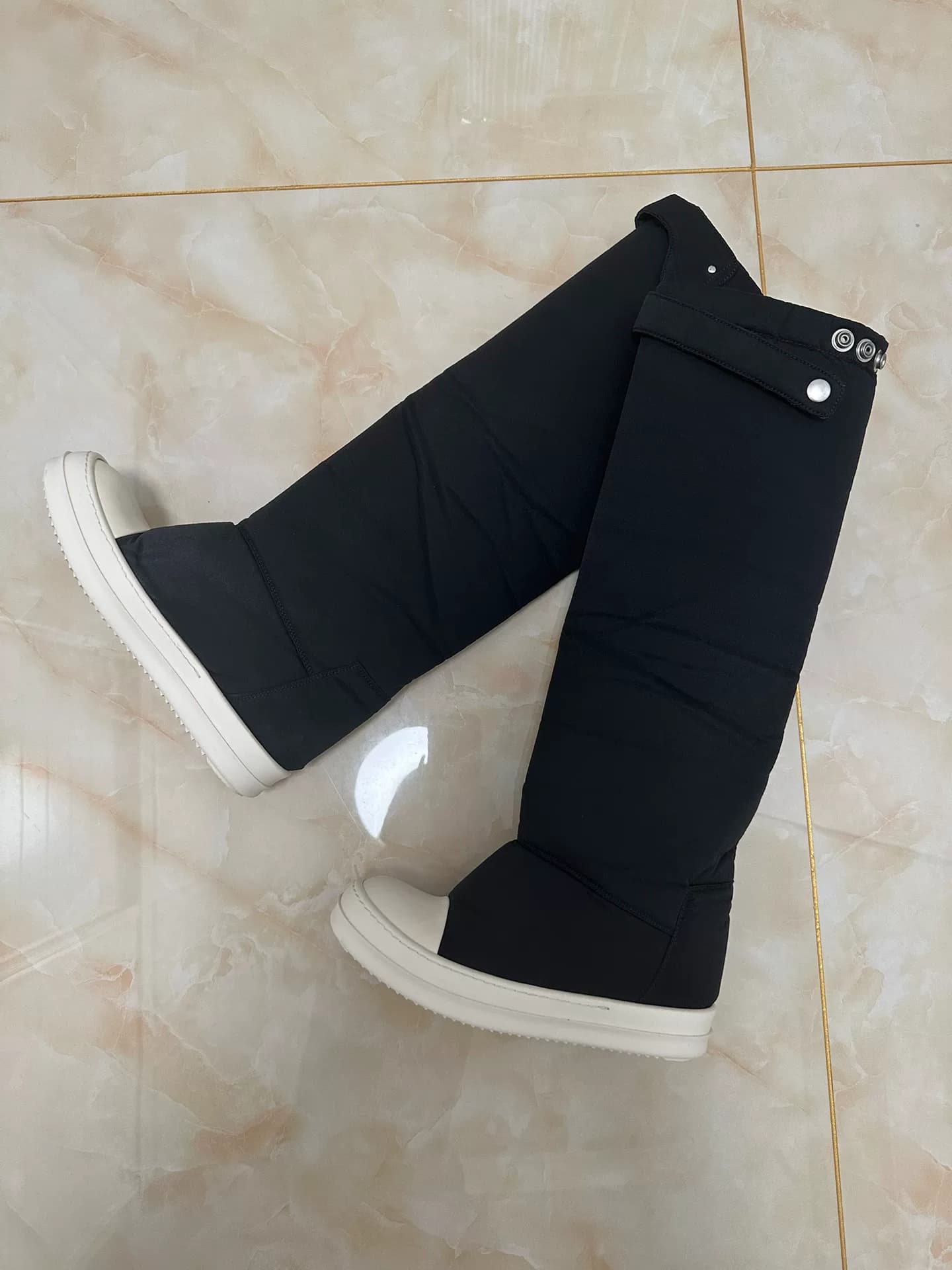 Ботинки Rick Owens Ro Drkshdw 22fw на слоновьих ножках