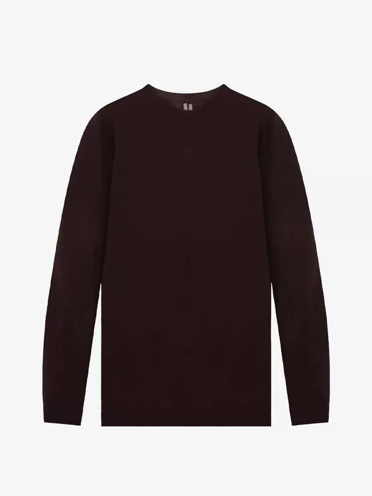 Пятно РИК ОУЭНС РО новый шелковый пуловер с круглым вырезом женский повседневный свитер для поездок на работу свитер