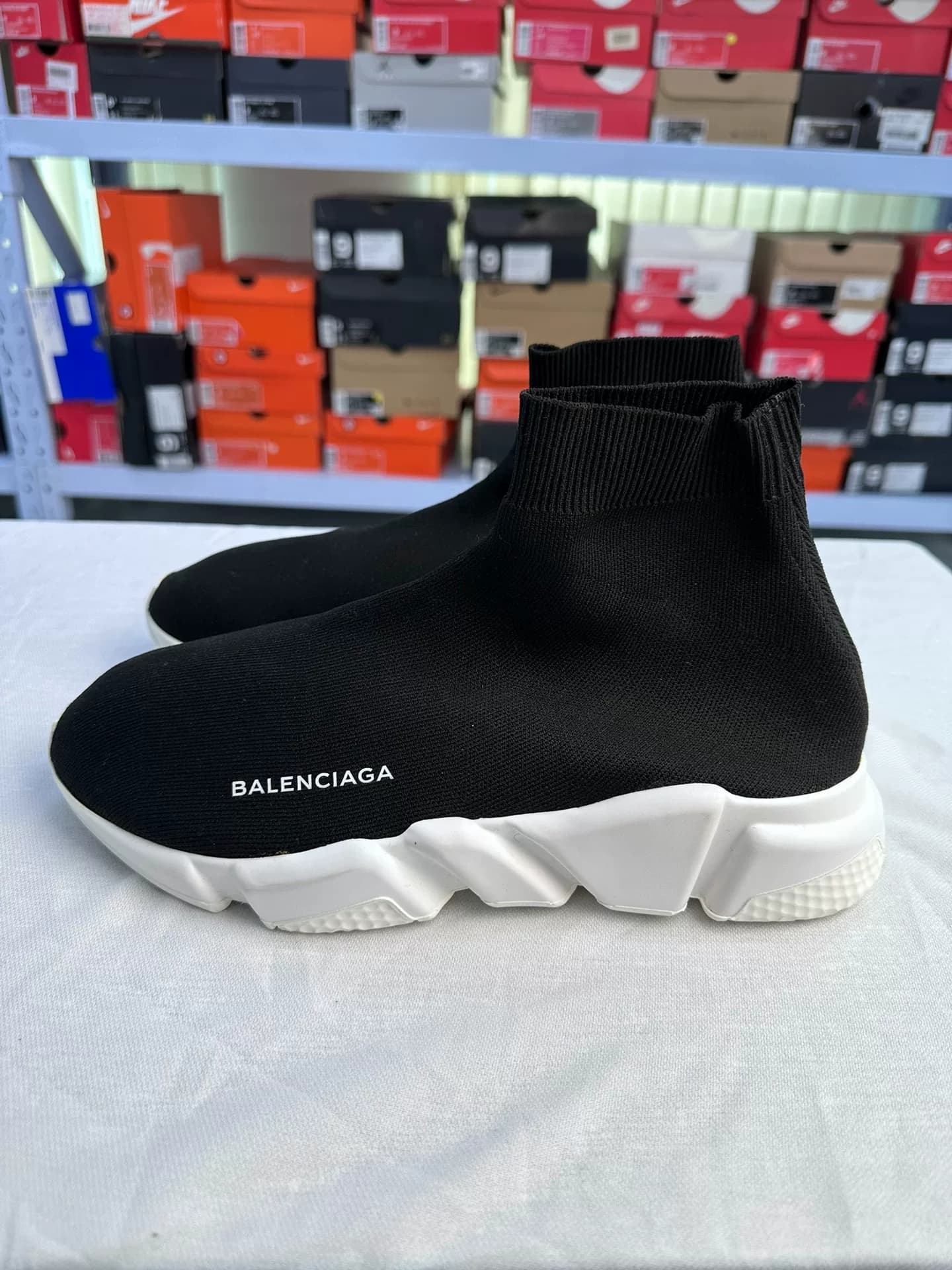 Повседневные кроссовки Balenciaga Speed 1.0 с высоким берцем
