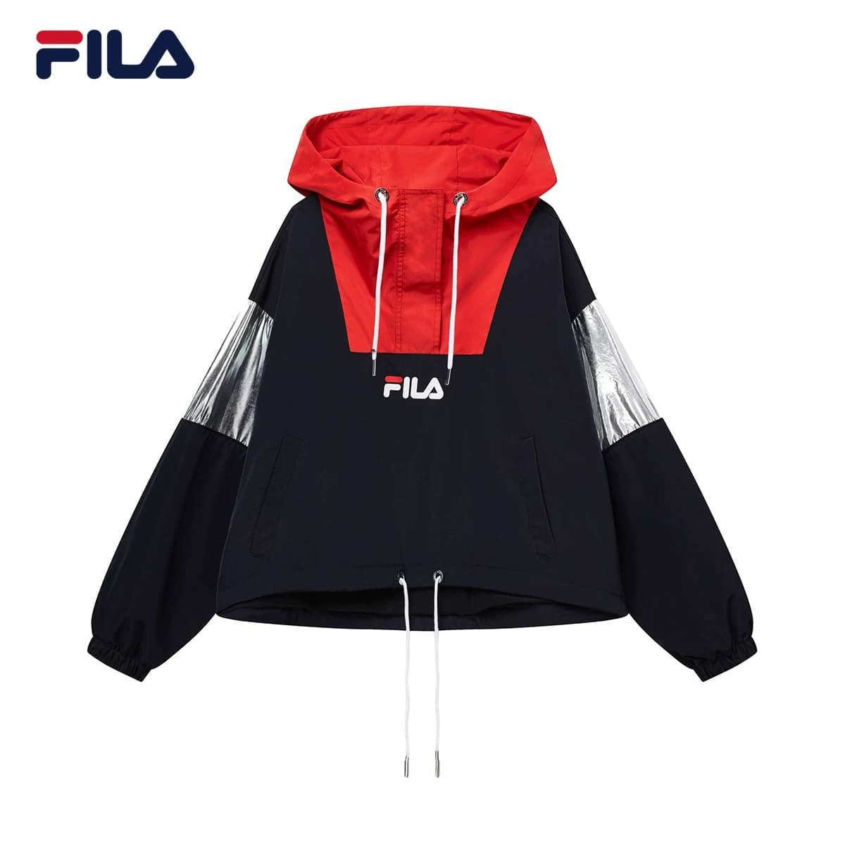 Свитер с капюшоном FILA Fila, женский, темно-синий, размер XXL (180/96A