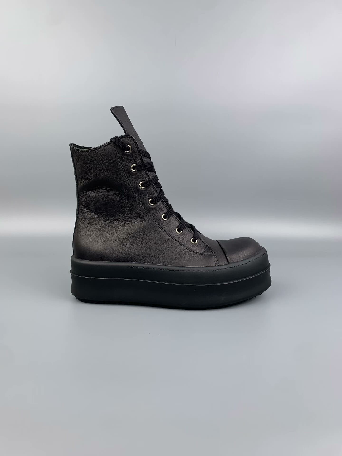 Новые конверсы из воловьей кожи на толстой подошве от RICKOWENS, новое поколение утолщенной подошвы (неплохо
