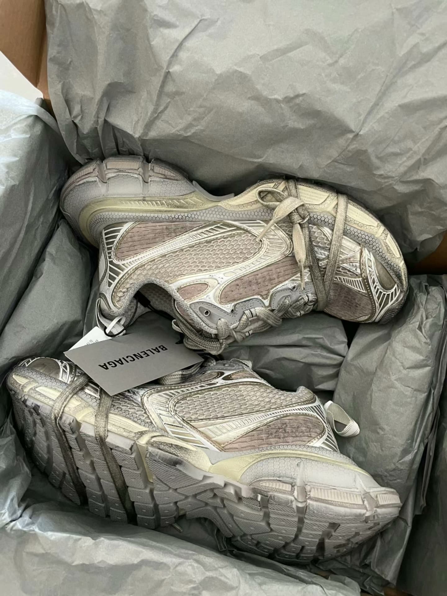 Balenciaga Balenciaga 3XL на шнуровке из сетки