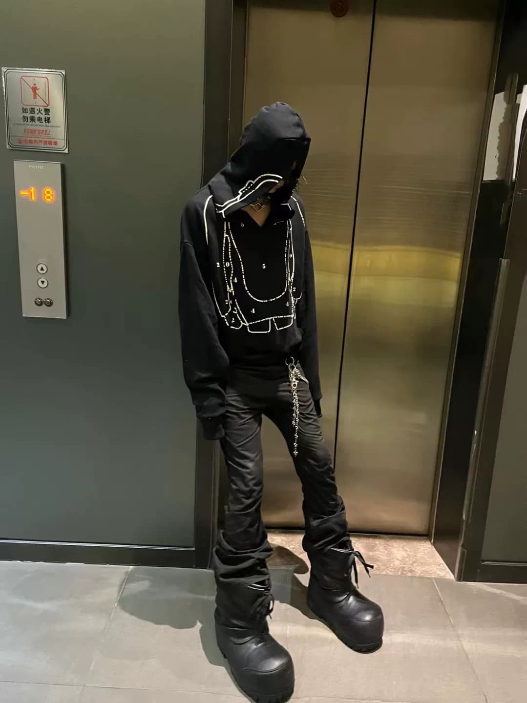 Свитер Grailz project 24fw bullseye