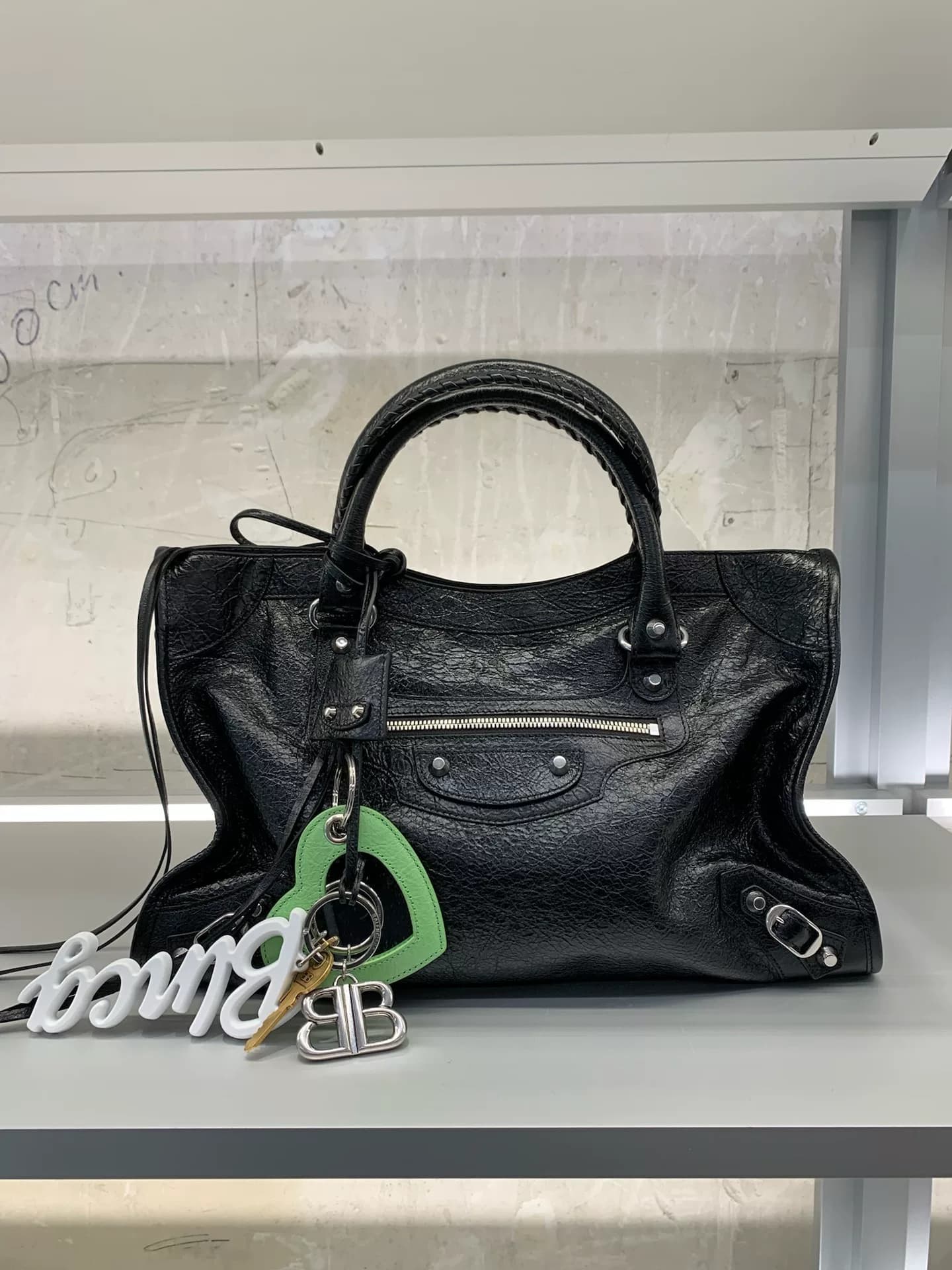 Летняя сумка Balenciaga 24 Le City Bag locomotive