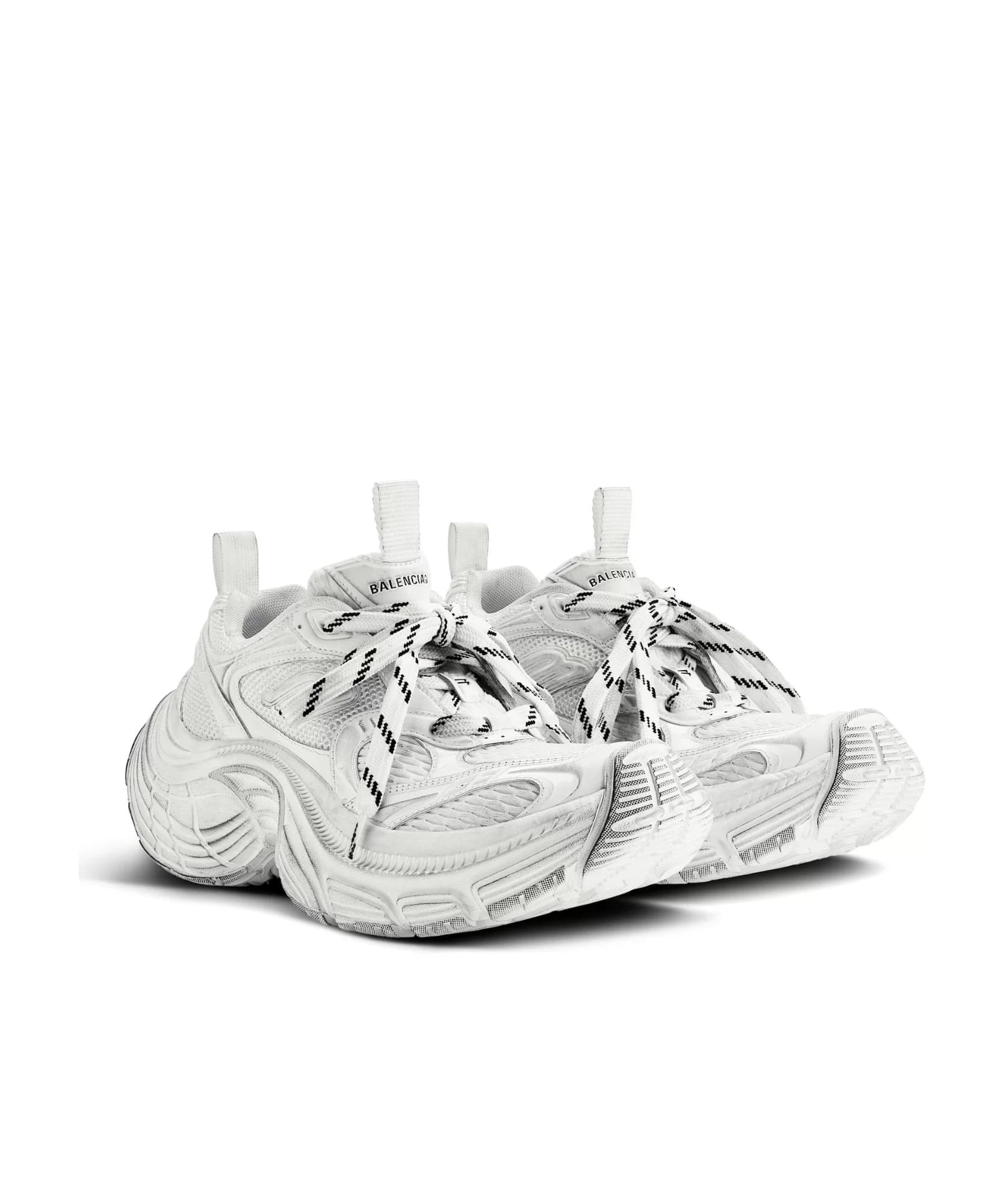Balenciaga Balenciaga женские белые повседневные кроссовки из сетчатого материала 6XL с низким вырезом