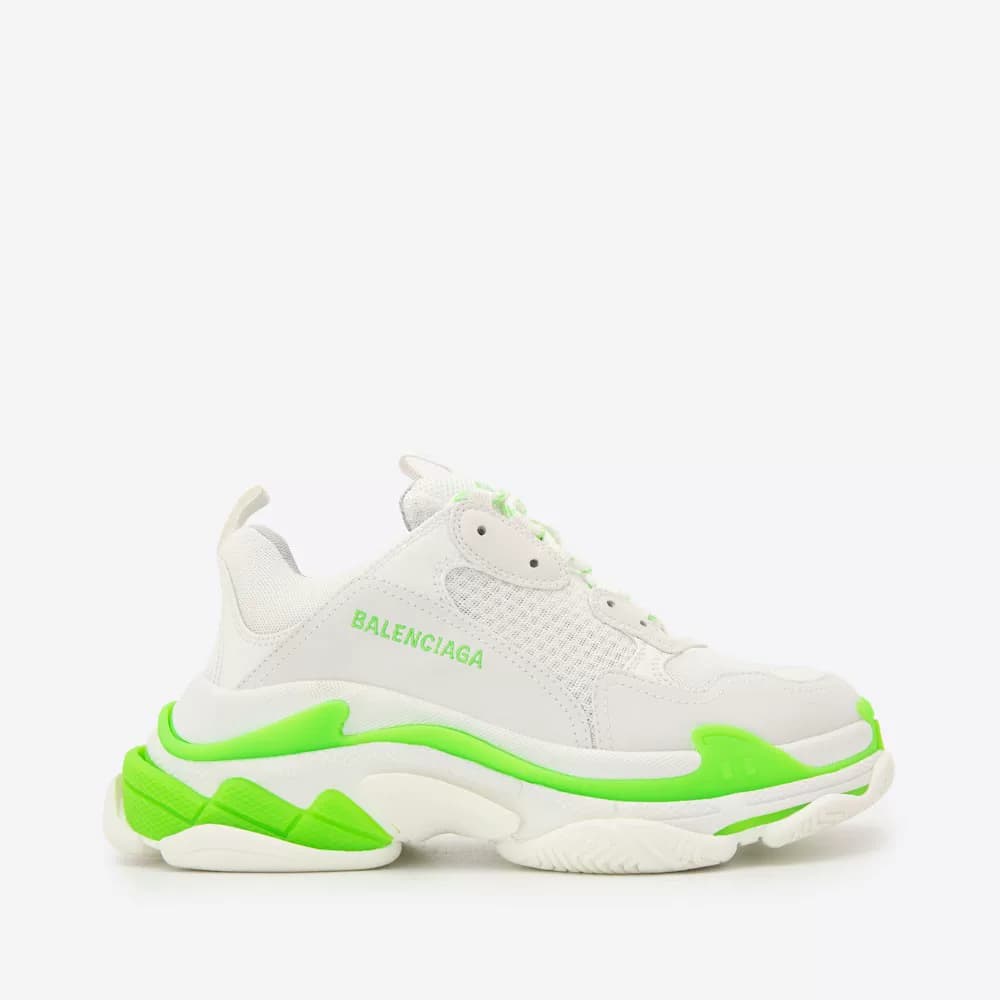 Spot BALENCIAGA / новые мужские кроссовки Daddy на толстой подошве, сочетающиеся по цвету со шнуровкой, для занятий спортом и отдыха с низким вырезом.