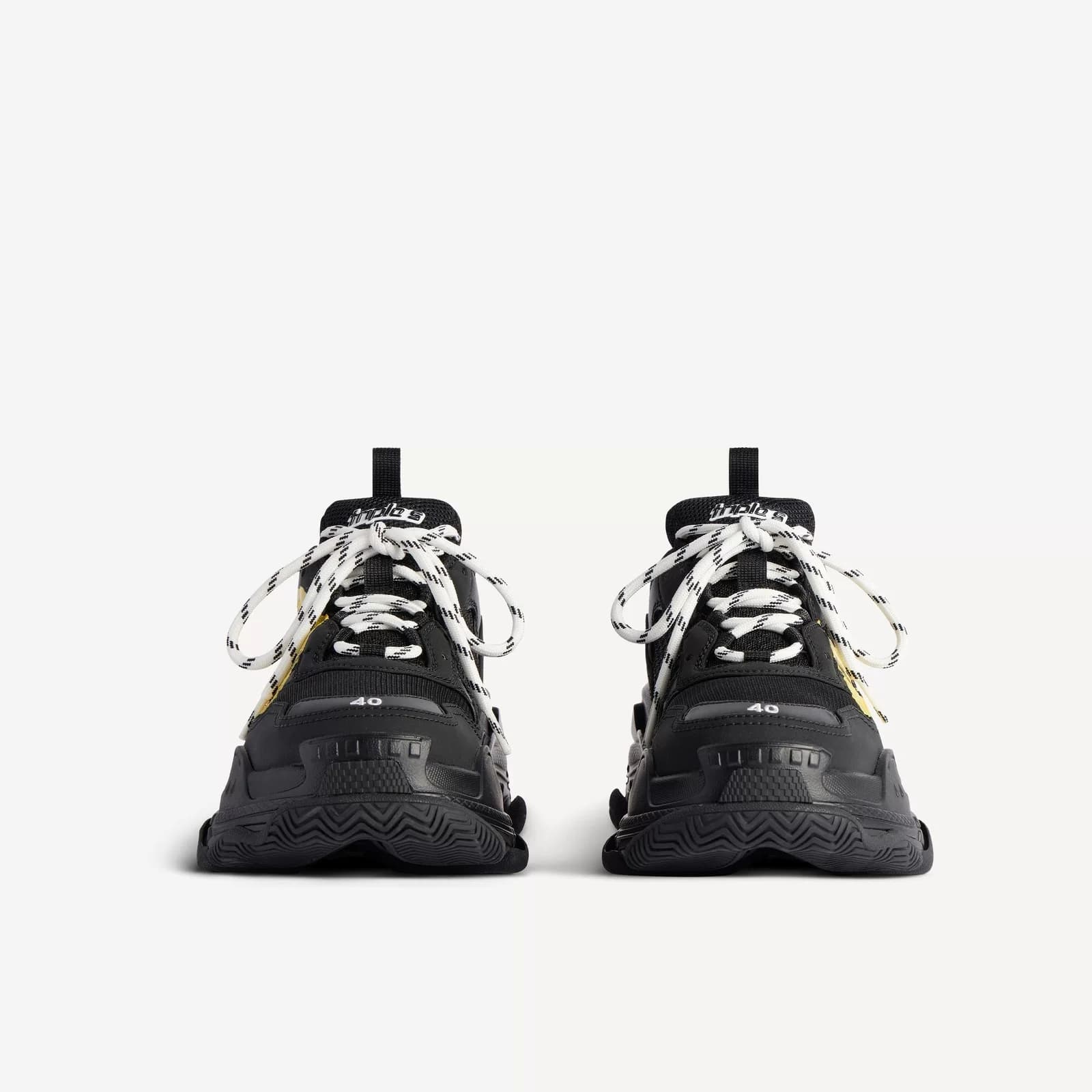 BALENCIAGA женские спортивные туфли-папочки Balenciaga TRIPLE S TAPE TYPE от Balenciaga