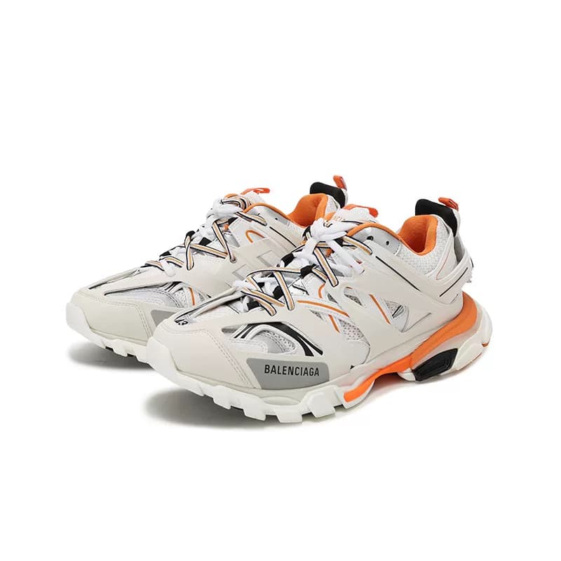 Balenciaga Мужские сетчатые кроссовки Balenciaga на толстой подошве 542023 W1GB1