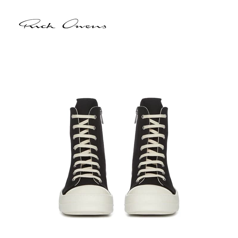RICK OWENS Мужские повседневные джинсовые кроссовки Rick OWENS DRKSHDW черного цвета