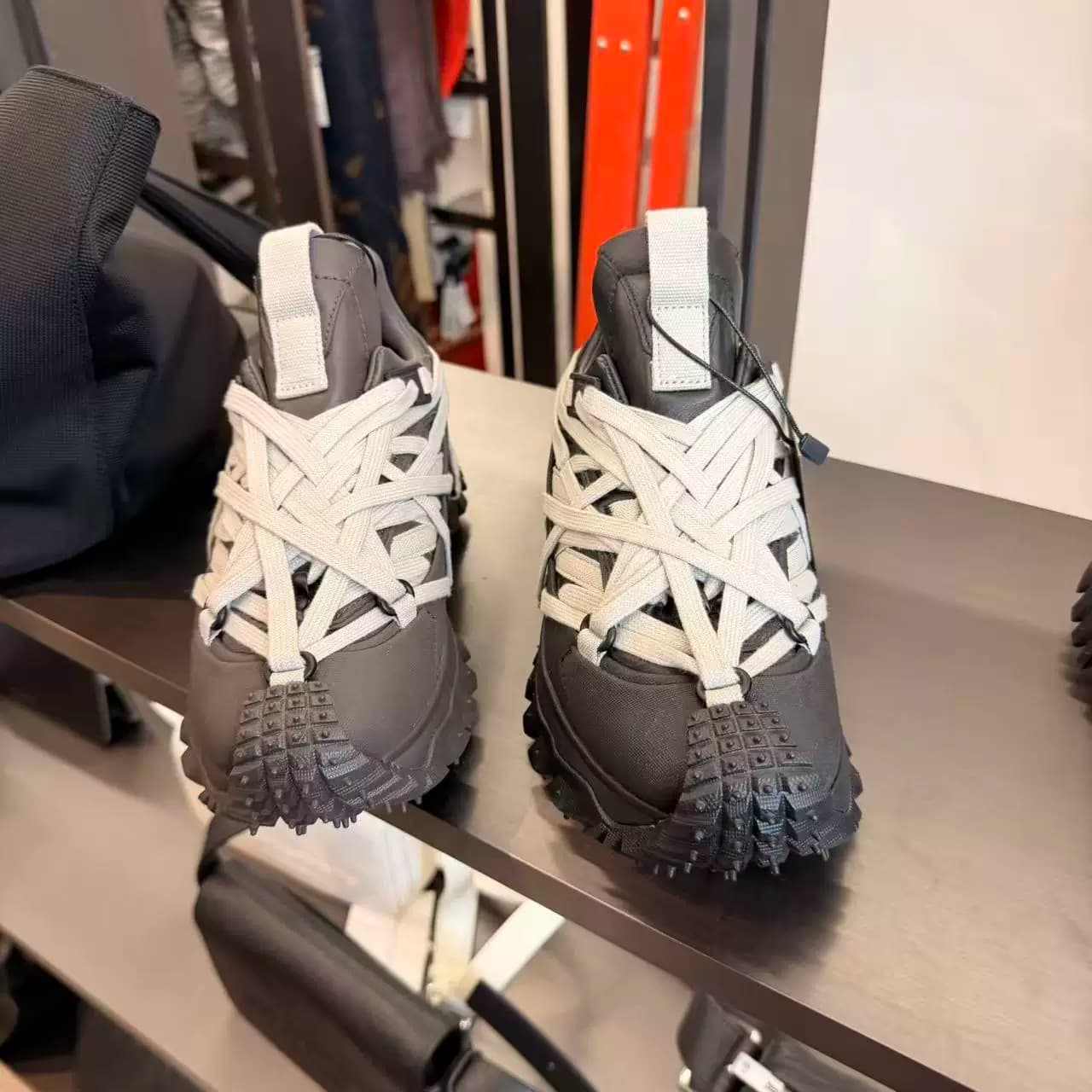 Кроссовки RICK OWENS X MONCLER унисекс Trailgrip Megalace MU01F4M10 AT