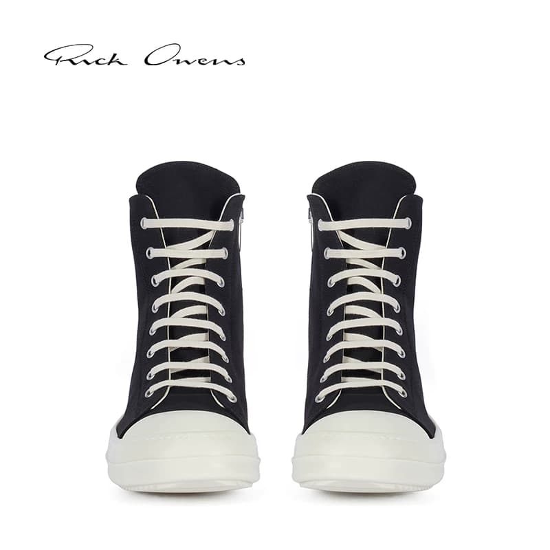 RICK OWENS мужские кроссовки с высоким берцем Rick OWENS DRKSHDW от LIDO на шнуровке