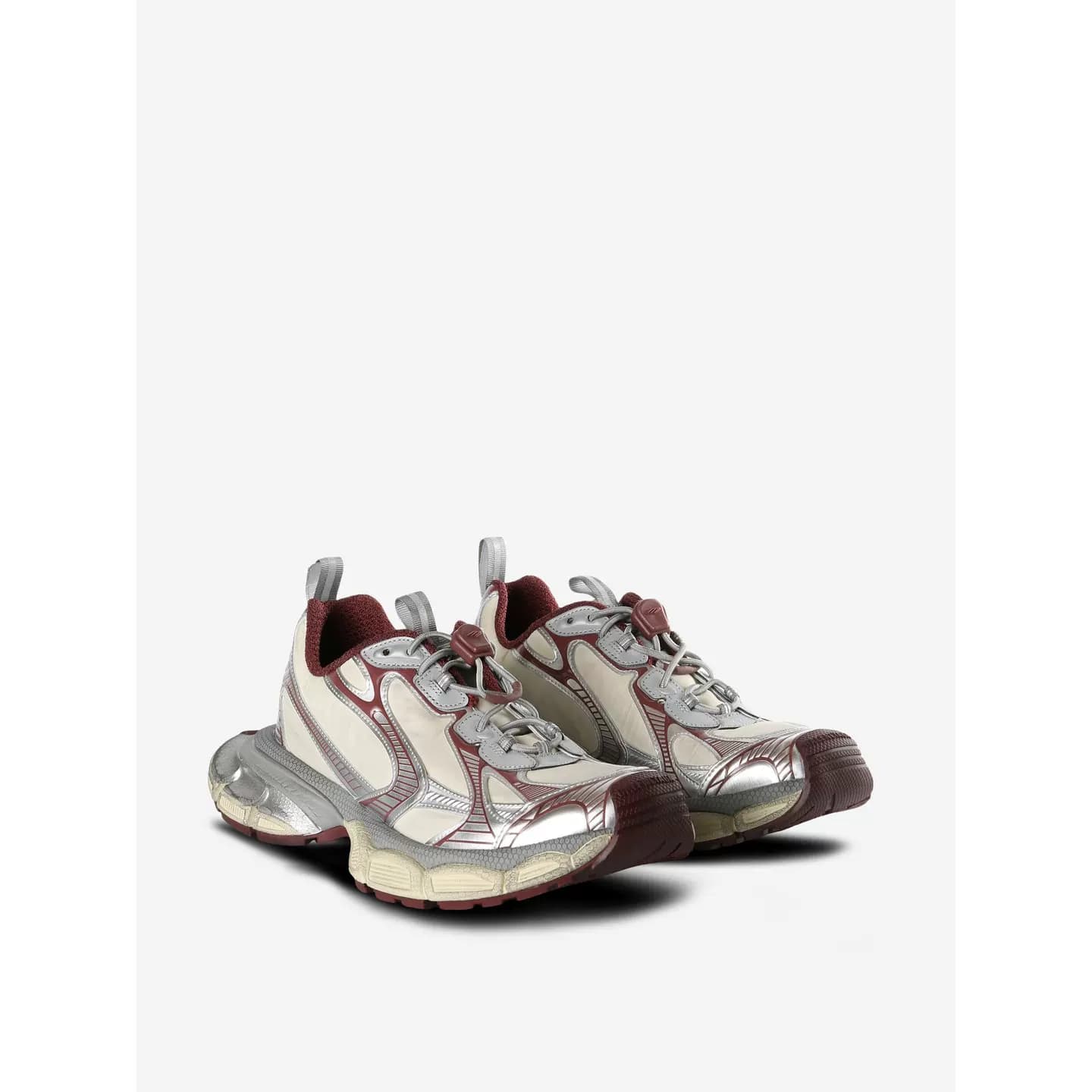 Классические спортивные туфли Balenciaga бежево-коричневого цвета 734734-W3XNY-9020, приобретенные за 7.14по цене