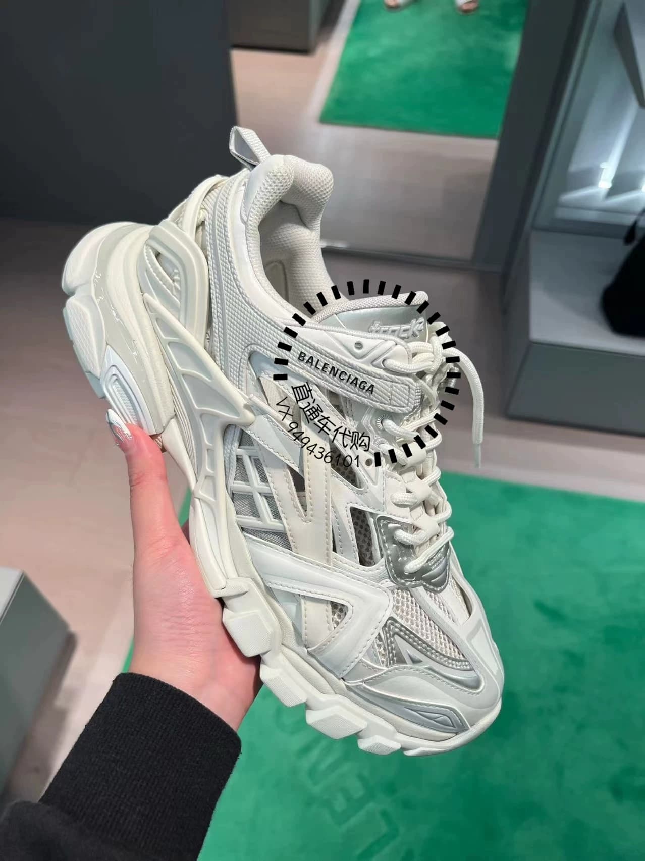 Покупаю новую коллекцию Balenciaga/Баленсиага 23 ранней осенью.2 повседневная спортивная обувь
