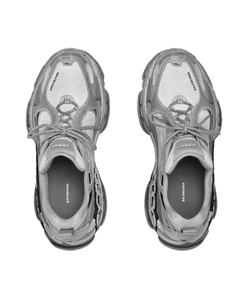 Balenciaga Мужская градиентная серая тройка Balenciaga Triple S.2 повседневная спортивная обувь на шнуровке