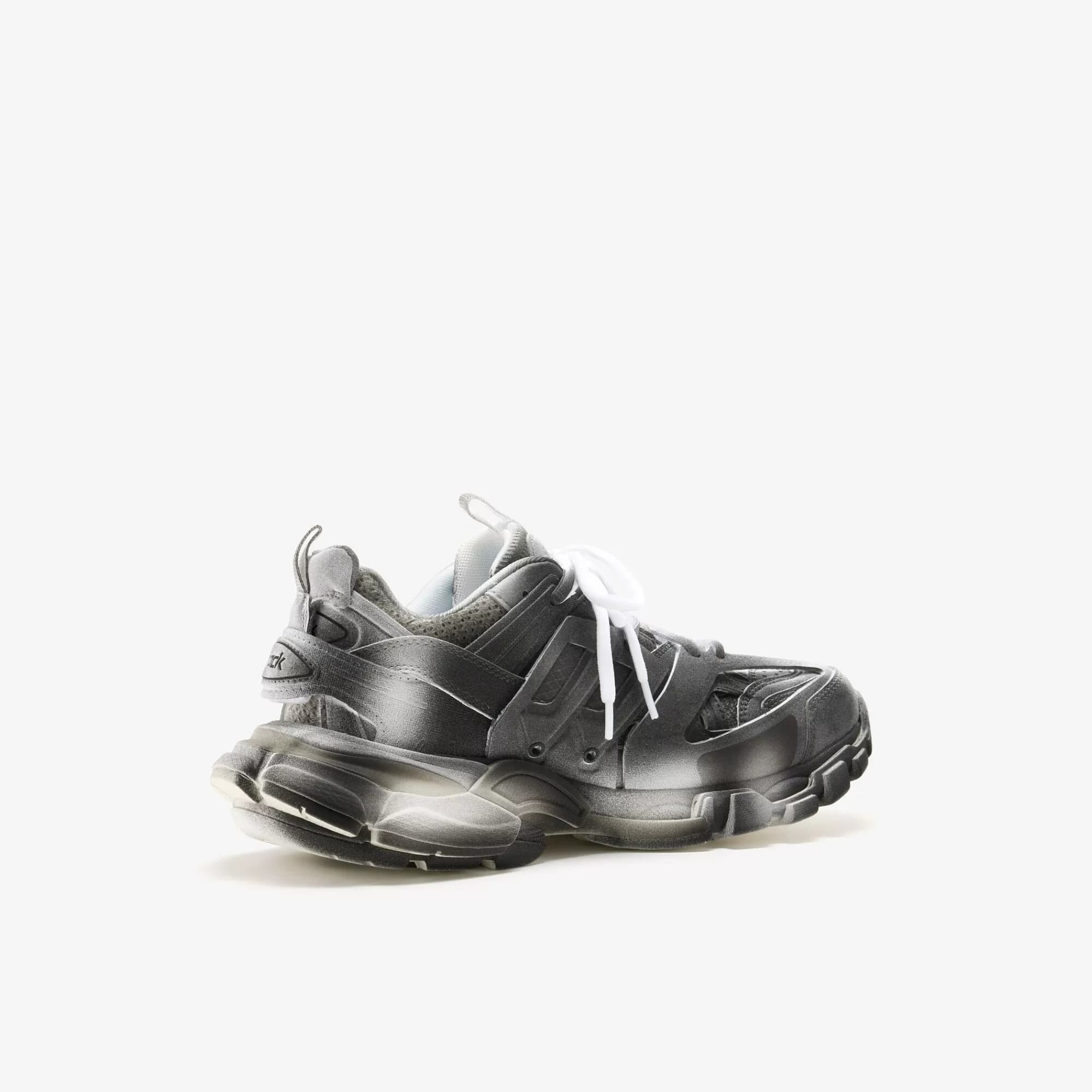 Кроссовки Balenciaga Track Stencil с надписью "Женская обувь для папы", сетчатые кроссовки с буквенной строчкой