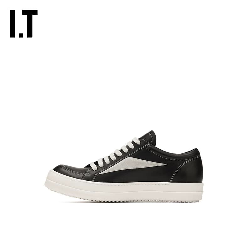 IT Rick Owens/ мужская спортивная обувь на толстой подошве; коллекция 2019 года; новинка осени; модная повседневная обувь с текстурной строчкой