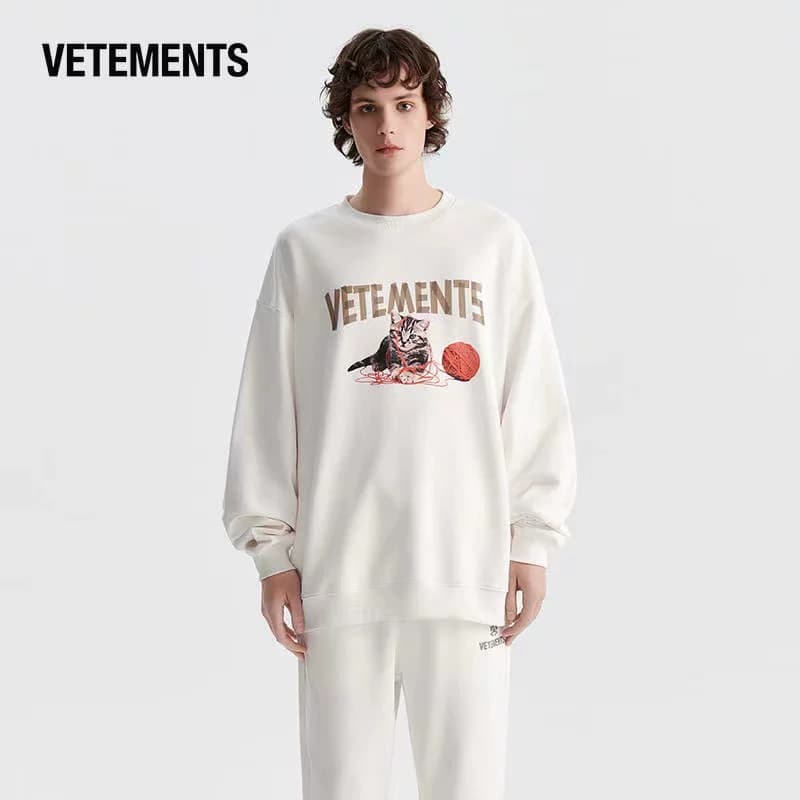 Осенний пуловер-свитер VETEMENTS 33520204