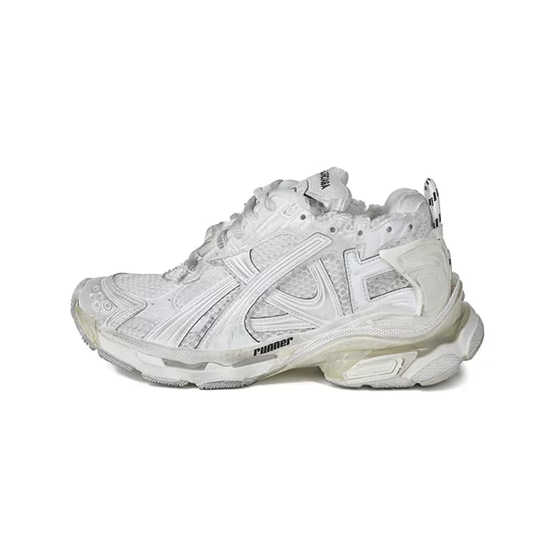 Дамская сетчатая обувь Balenciaga на толстой подошве dirty shoes daddy shoes спортивная обувь 772767 W3RMU
