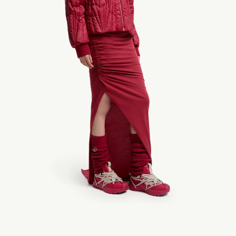 Мужские и женские кроссовки Moncler + Rick Owens Trailgrip Megalace из натуральной кожи