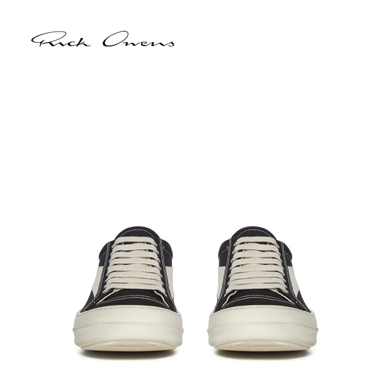 Женские черные кроссовки RICK OWENS DRKSHDW VINTAGE SNEAKS