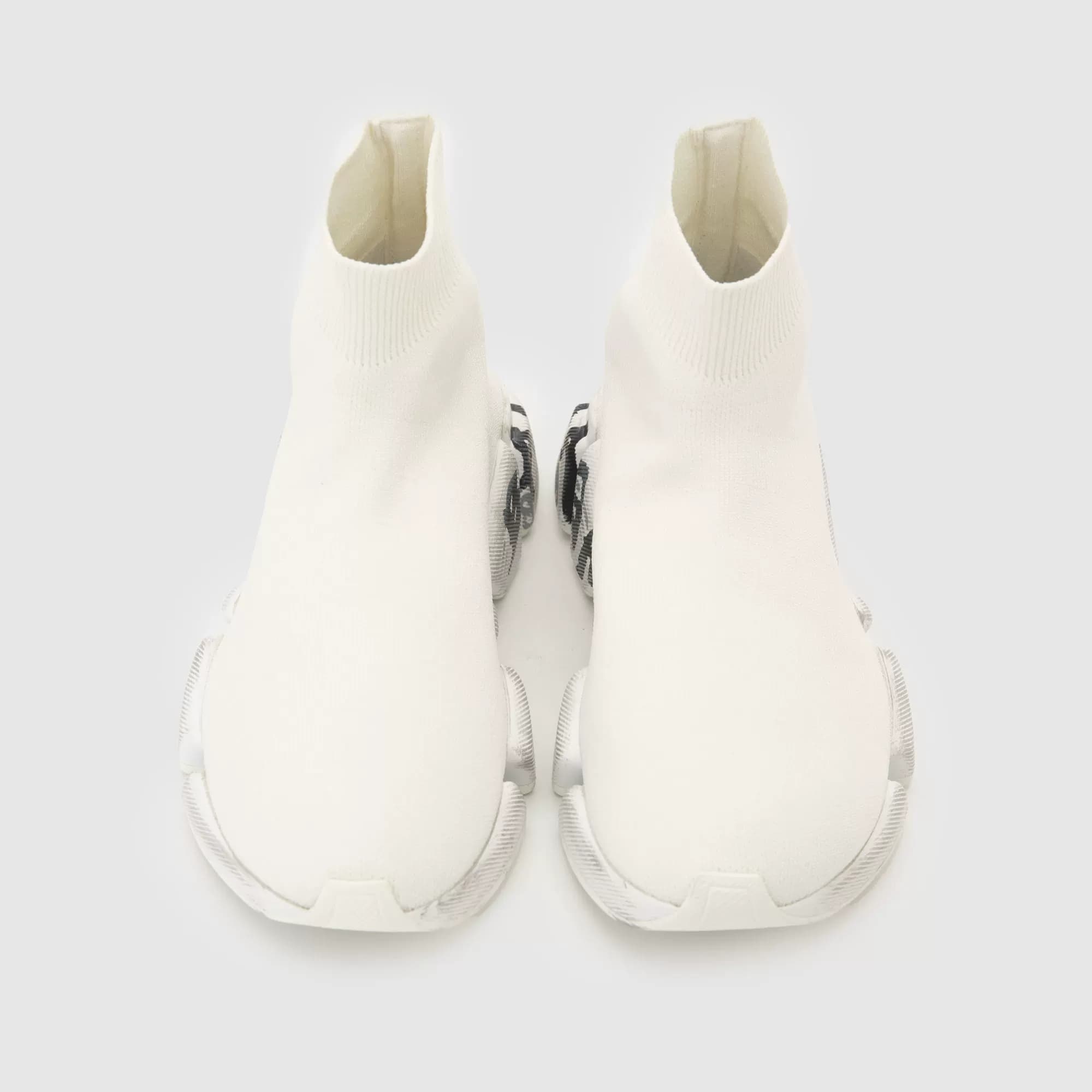 Spot BALENCIAGA/ Весенне-летние носки Balenciaga с новым логотипом; женская спортивная повседневная обувь с высоким берцем