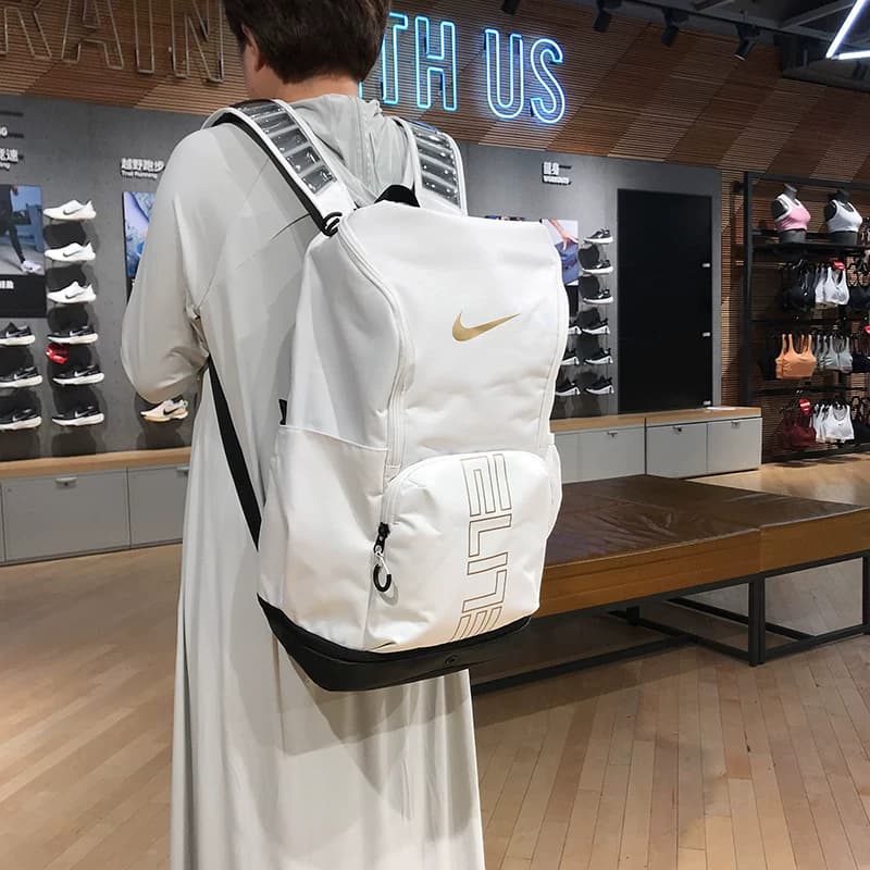 Nike Nike Спортивный баскетбольный рюкзак на воздушной подушке для отдыха, элитный рюкзак для студентов, компьютерная школьная сумка, мужской HM9965-…