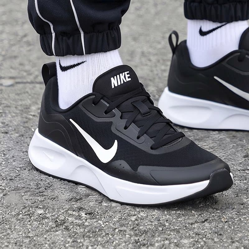 Nike Мужская обувь Nike, официальная аутентичная новинка лета 2026, дышащие кроссовки из сетчатого материала, амортизирующая спортивная повседневная…
