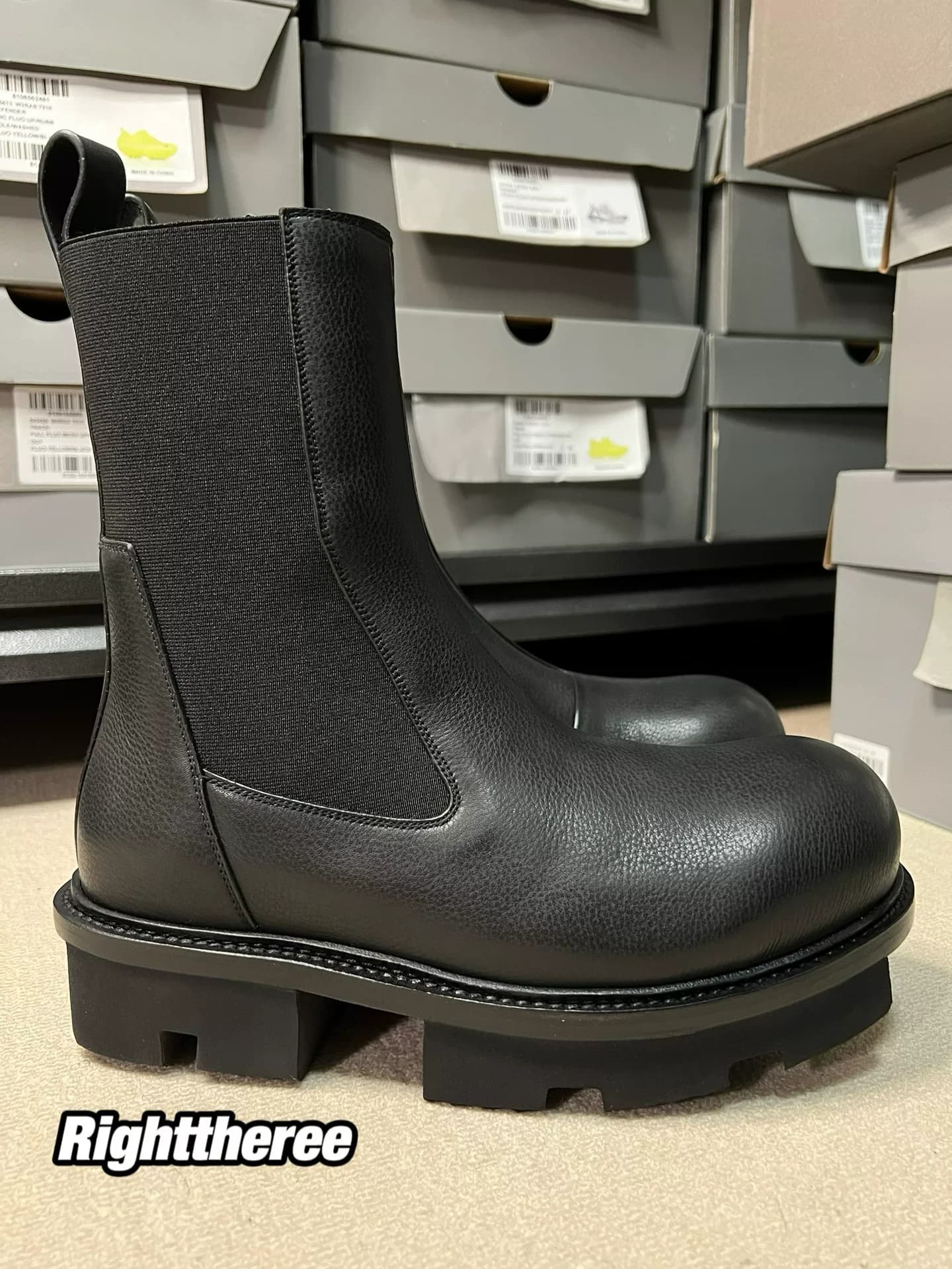 Зубы из воловьей кожи основной линии Rick owens Челси