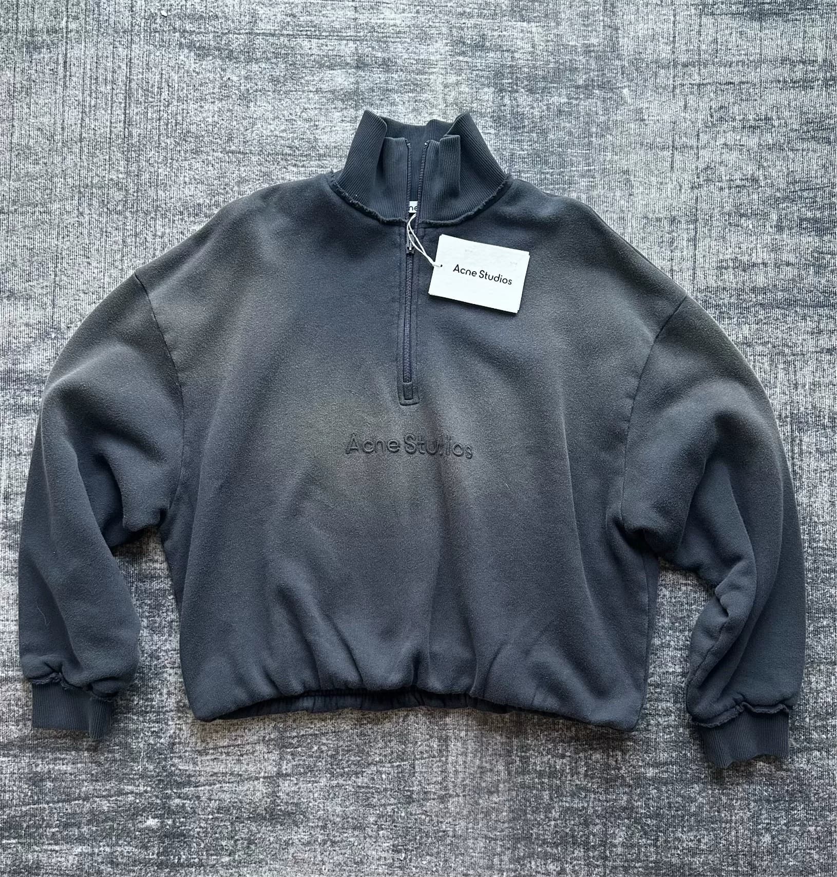 Acne Studios 25ss синий, старый и грязный градиент