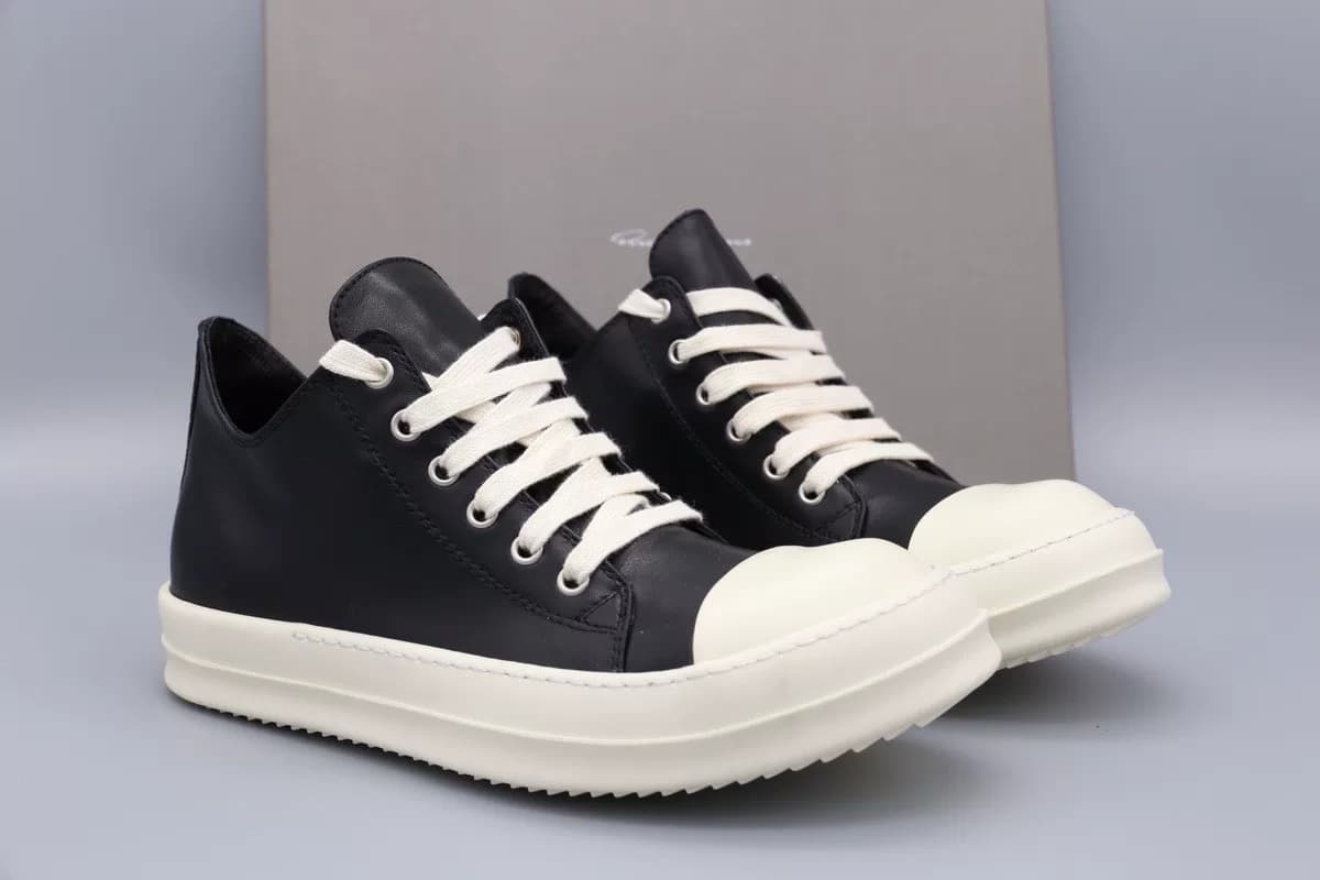 Мужские и женские модели с глубоким вырезом из воловьей кожи Rick Owens RO main line высочайшего качества