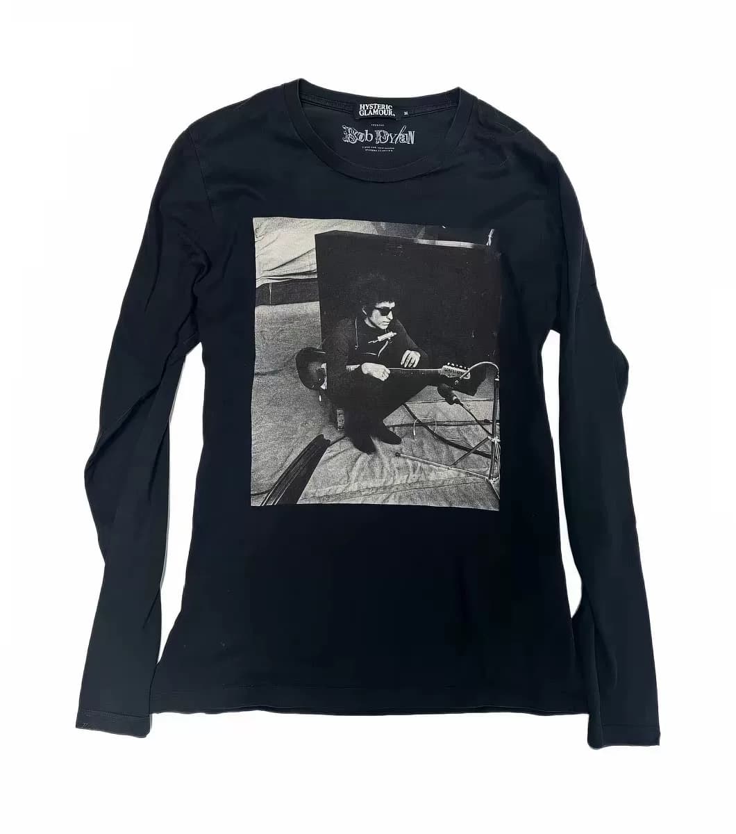 Совместное название Hysteric Glamour x с Бобом Диланом
