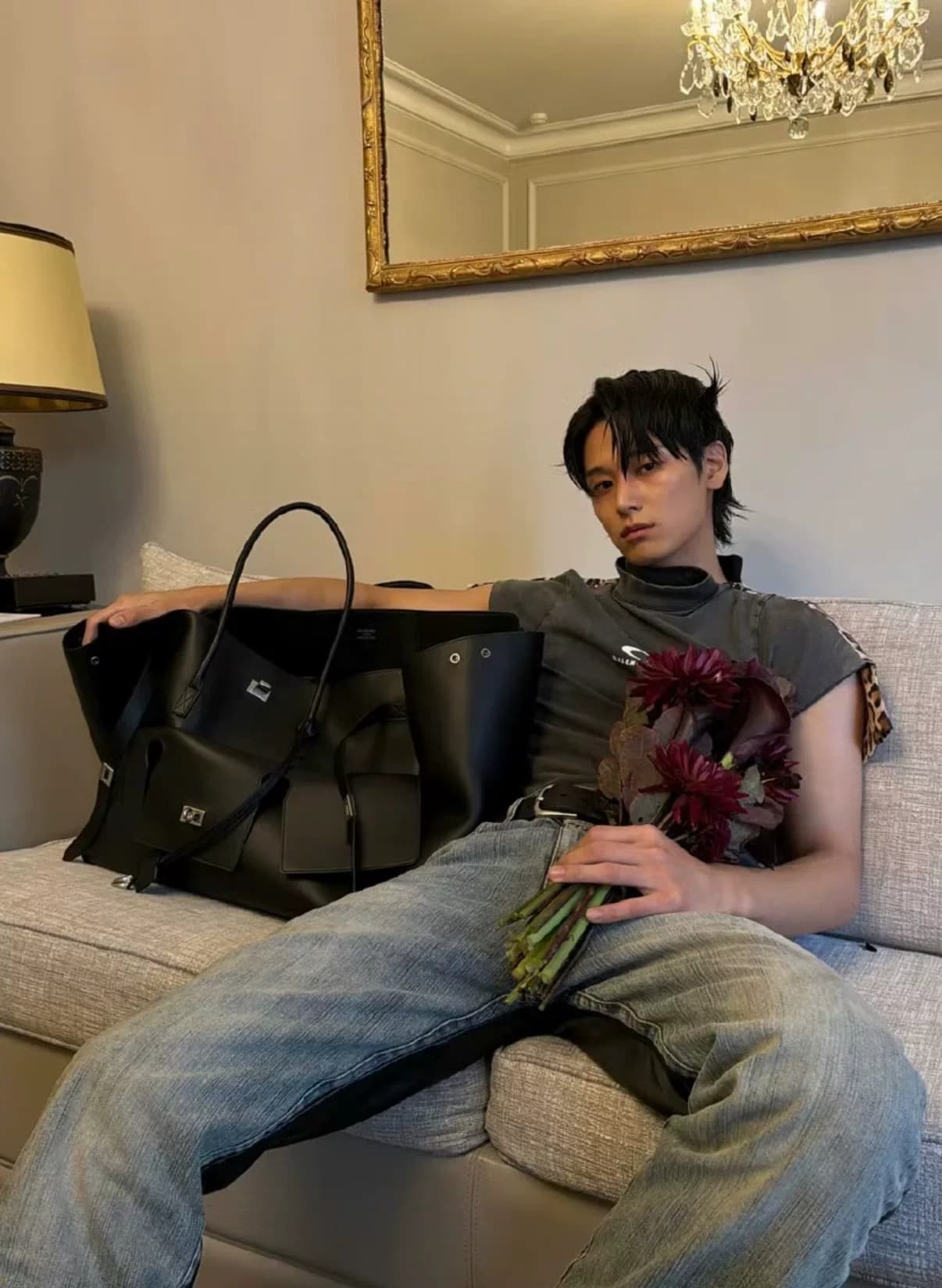 Большая сумка-тоут Balenciaga Bel Air размера xl