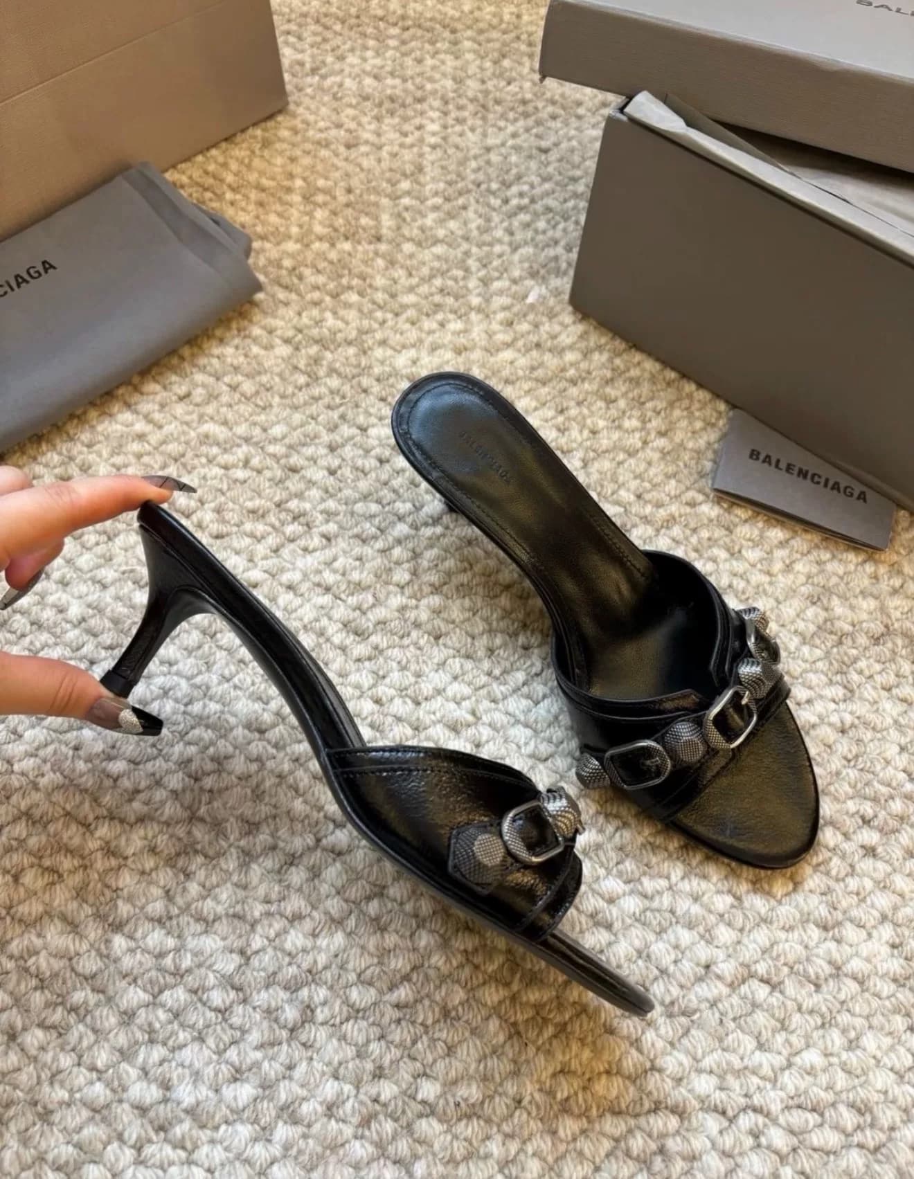 Туфли на высоком каблуке Balenciaga Balenciaga Cagole