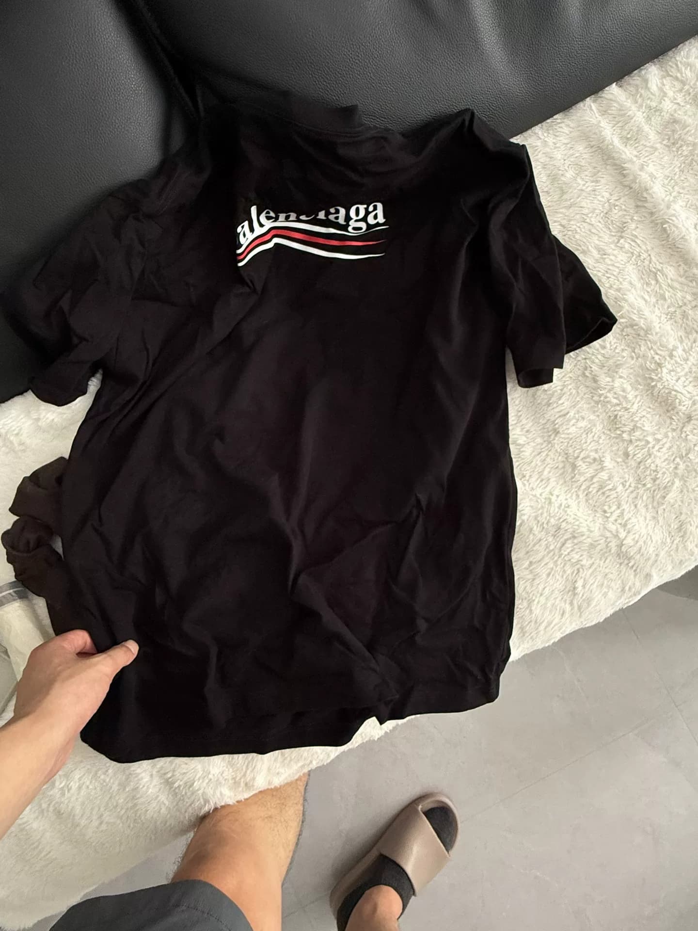 Платье Balenciaga с короткими рукавами размера S, купленное и не ношенное