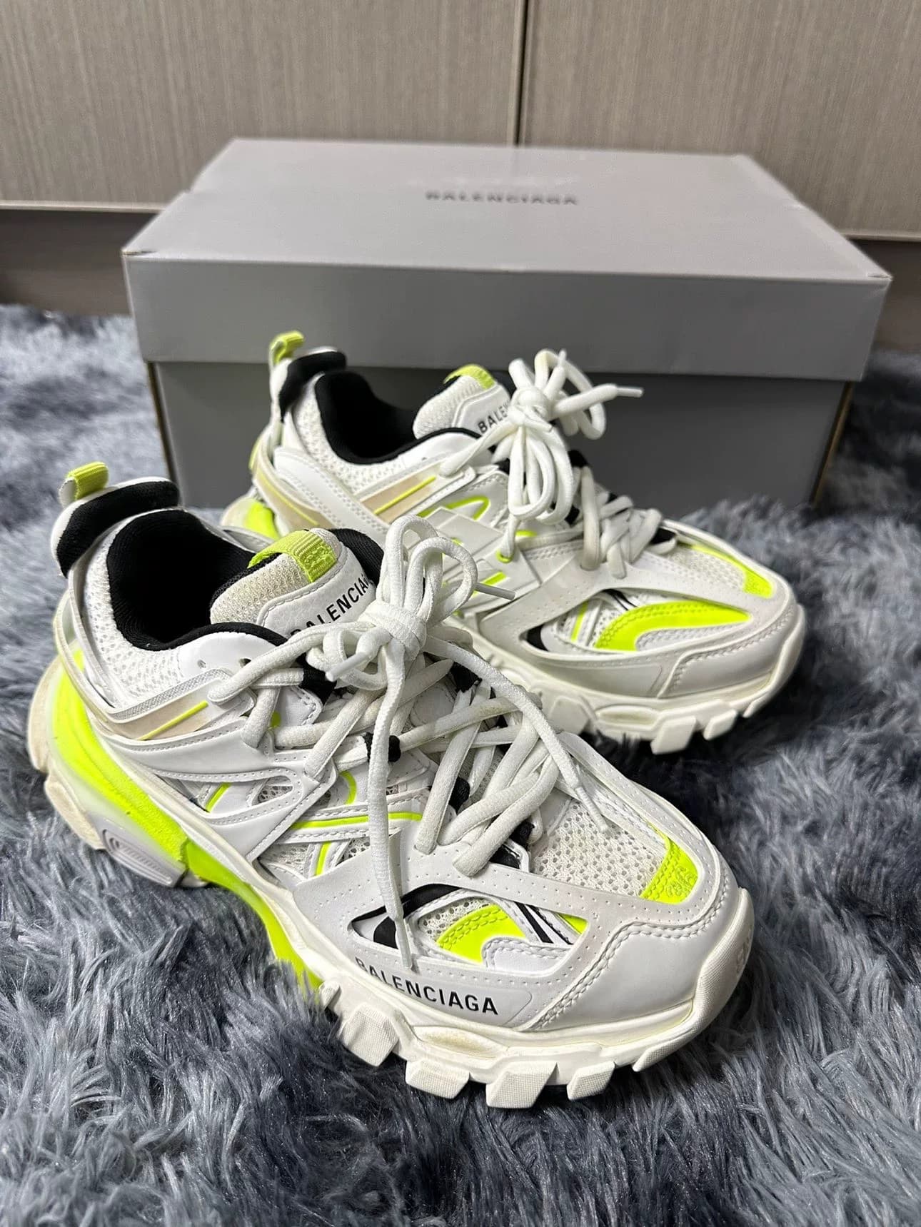 Кроссовки Balenciaga Balenciaga с круглым носком на шнуровке старого дизайна