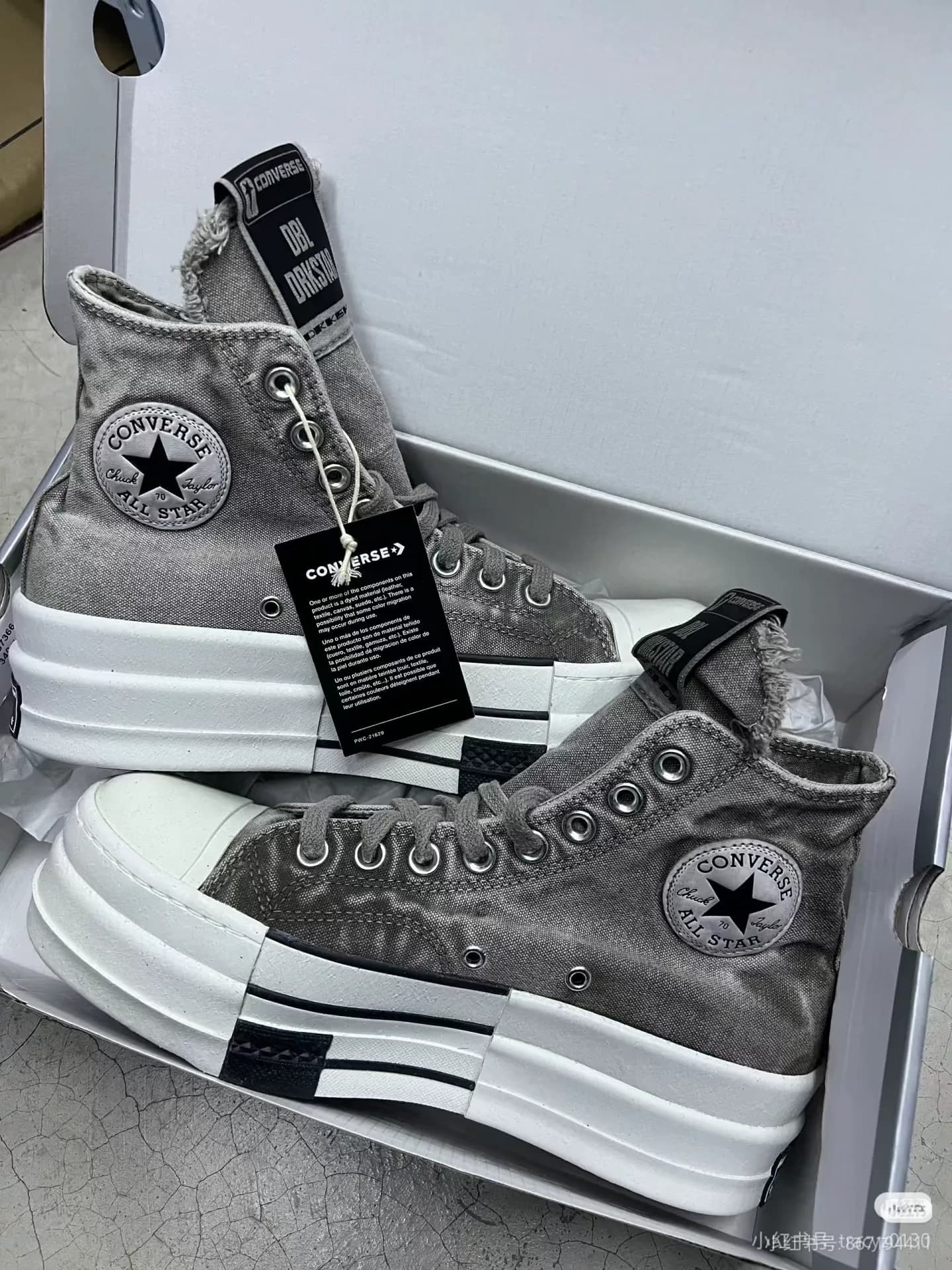 Совершенно новый Рик Оуэнс DRKSHDW x Convers