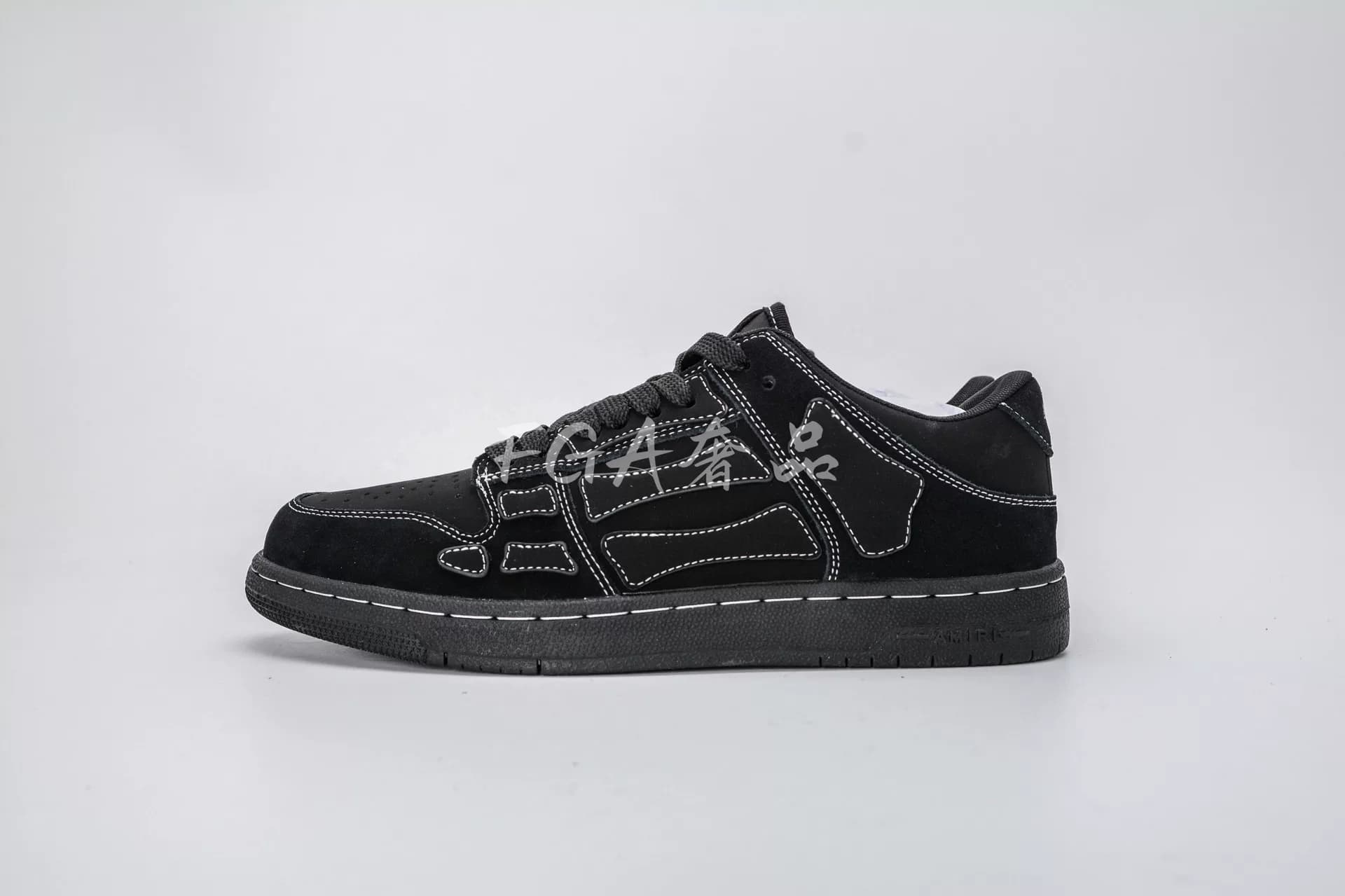 Корейская версия ботинок bone shoes Skel top с низким вырезом street king Black samurai sneakers