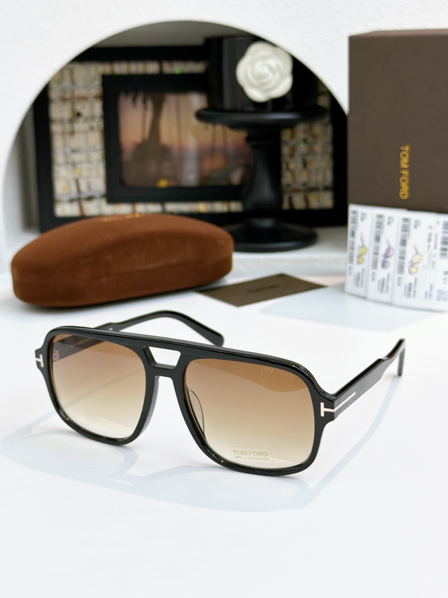 Tom Для *солнцезащитных очков Tom Ford TF884 Модный тренд Анти-фиолетовый