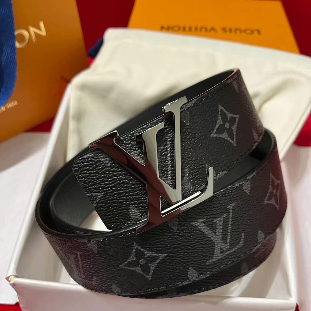мужской ремень lv Louis Vuitton, подлинный, фото с домашней страницы, реальный снимок, детали удалены