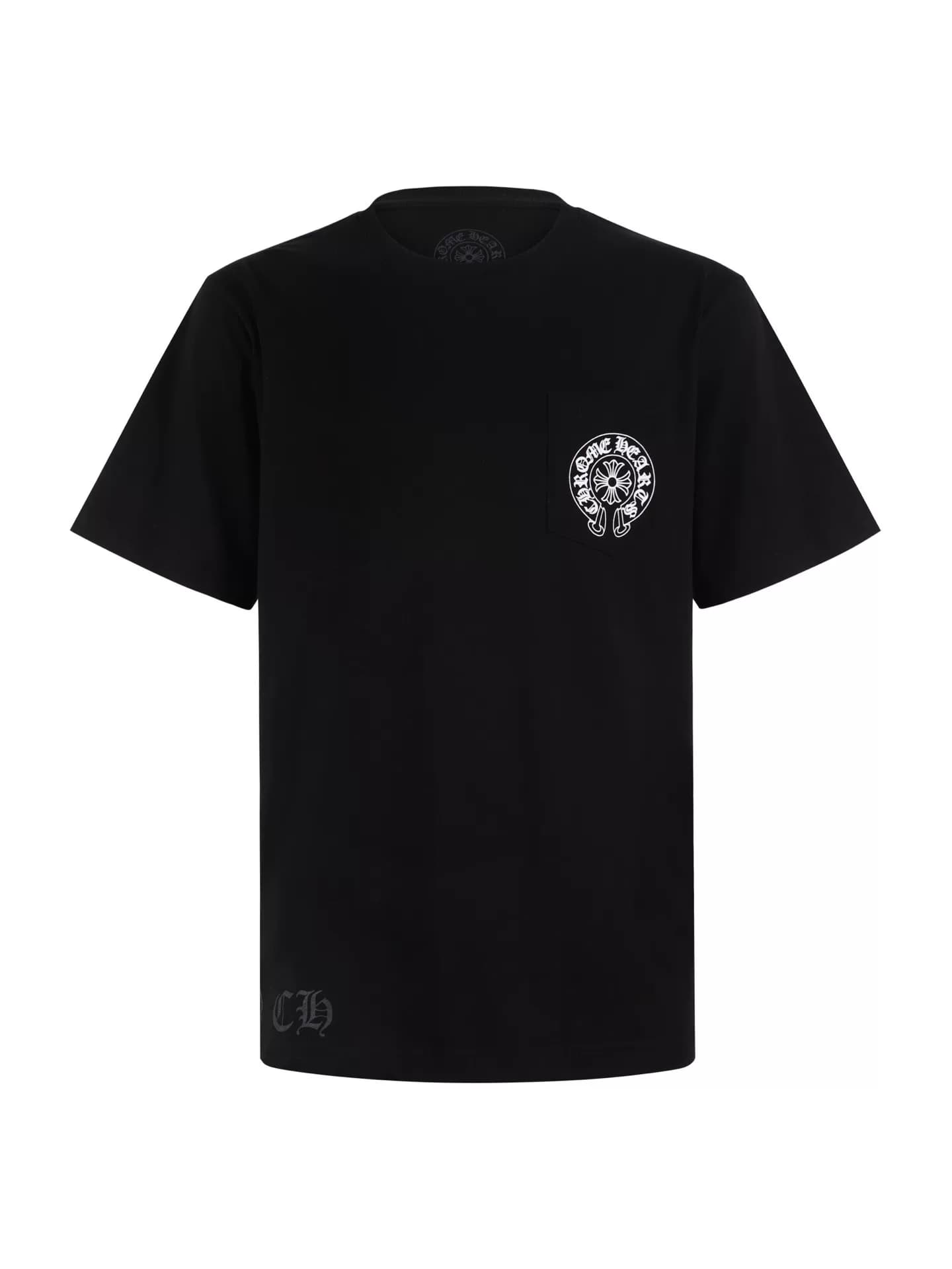 Футболка с принтом в виде подковы Chrome Hearts Miami Limited (два цвета