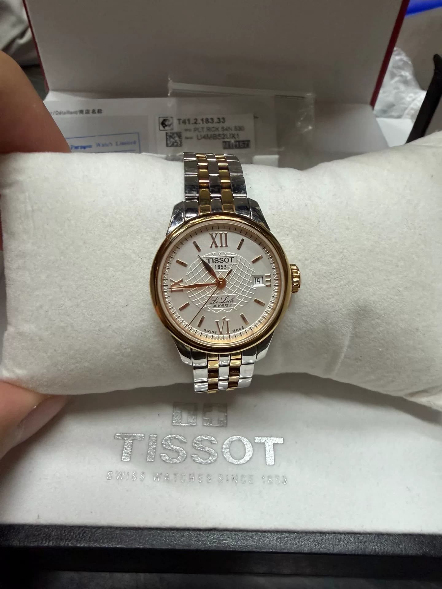 Женские часы Tissot, купленные за 6000 автоматических часов