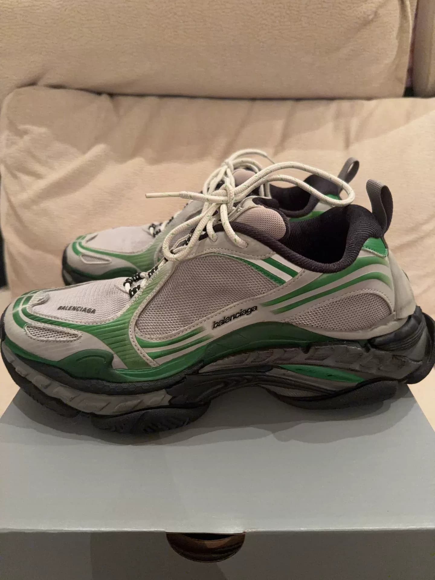 Balenciaga Баленсиага Тройной S 2.0 Белый
