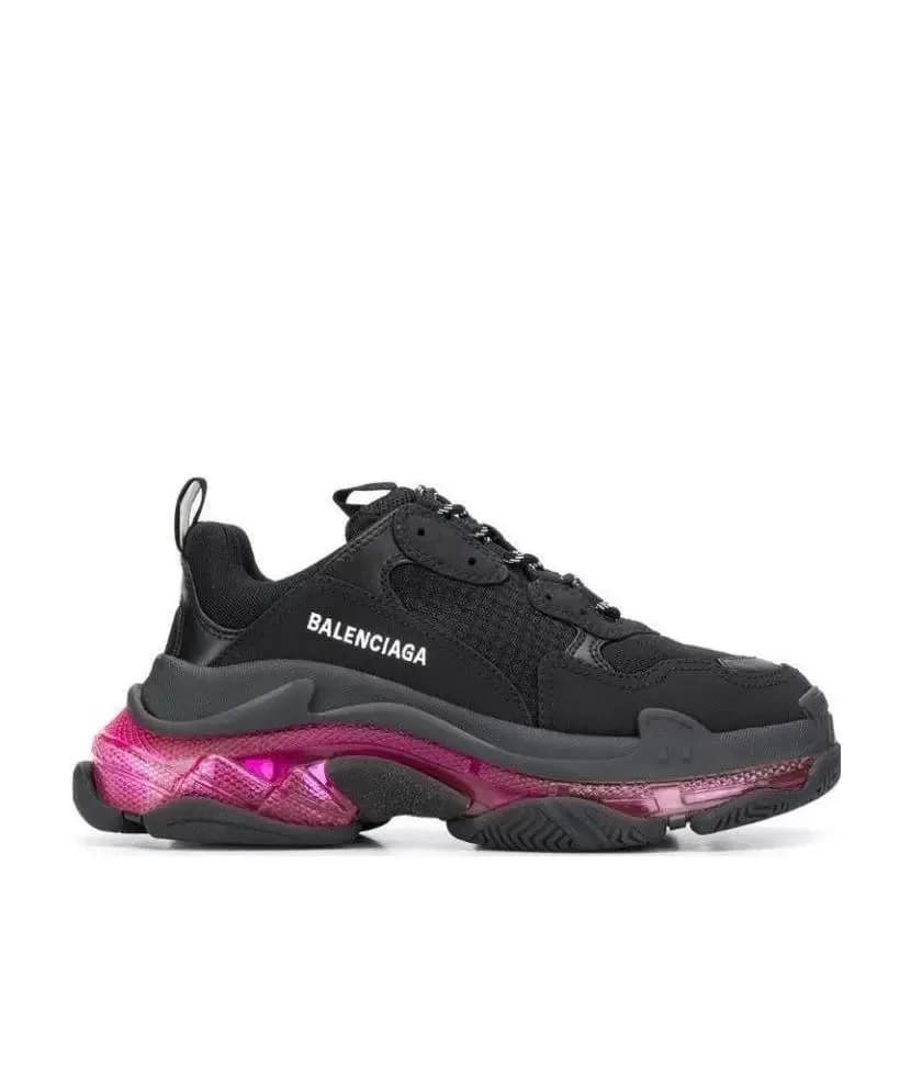 Balenciaga Balenciaga Triple S Черная пудровая подушка Старая