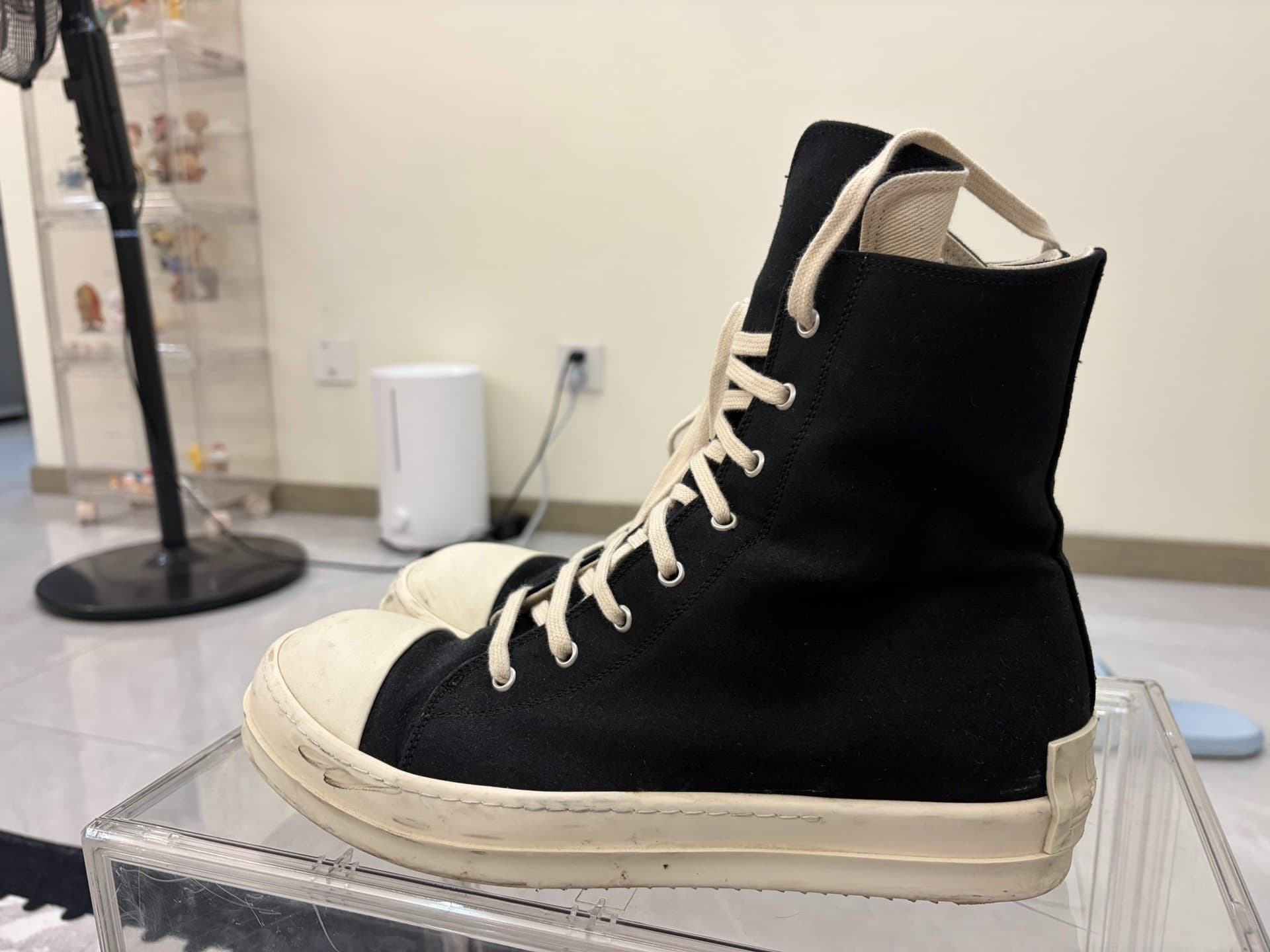 Высокие ботинки Rick owens, размер 43,5, 98, новые, куплены в прошлом году,