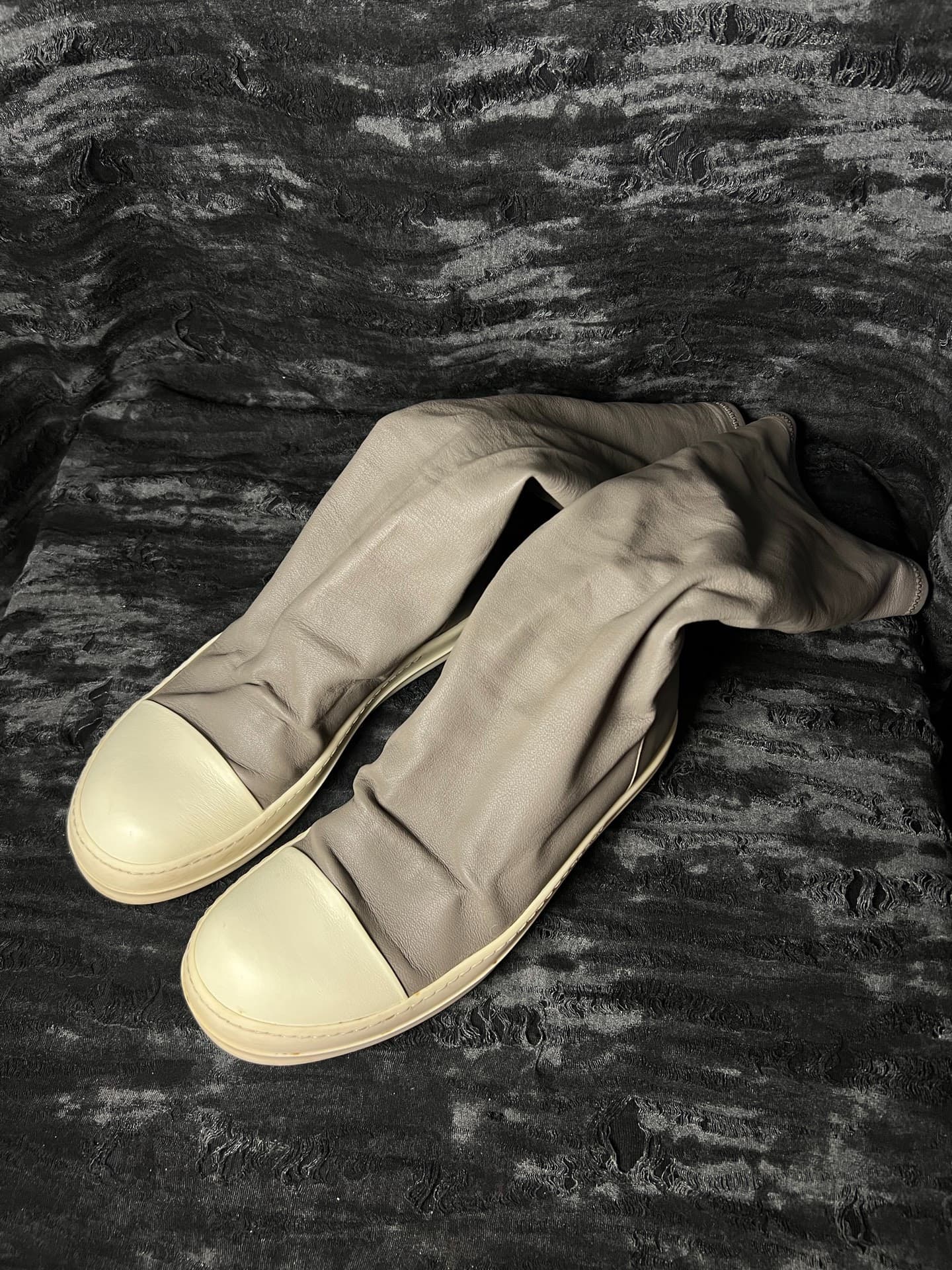 Мужские ботинки god boots Rick owens 17FW основной линии песочного цвета, размер 40,5, золотой размер