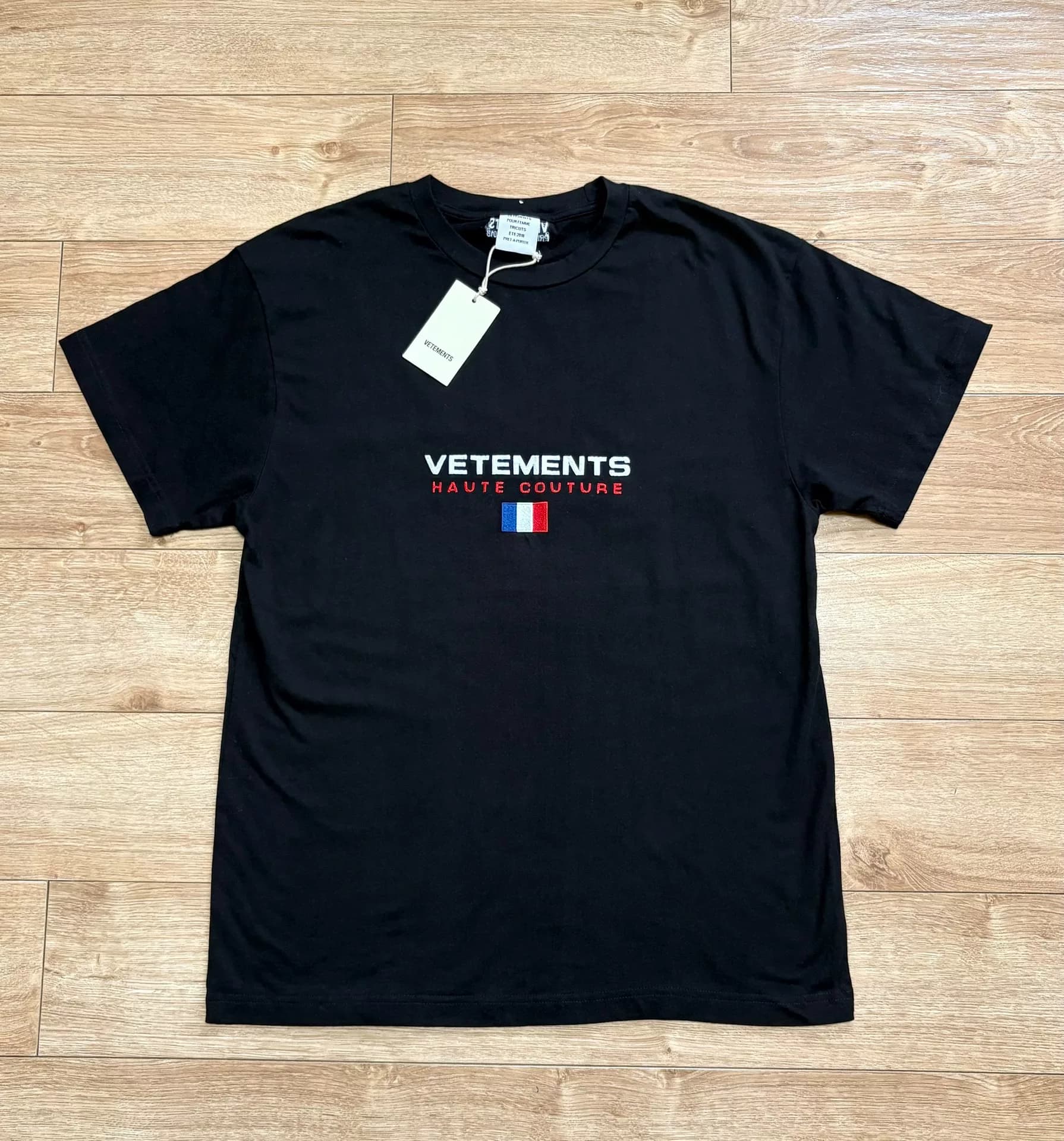 Мужская футболка VETEMENTS с коротким рукавом