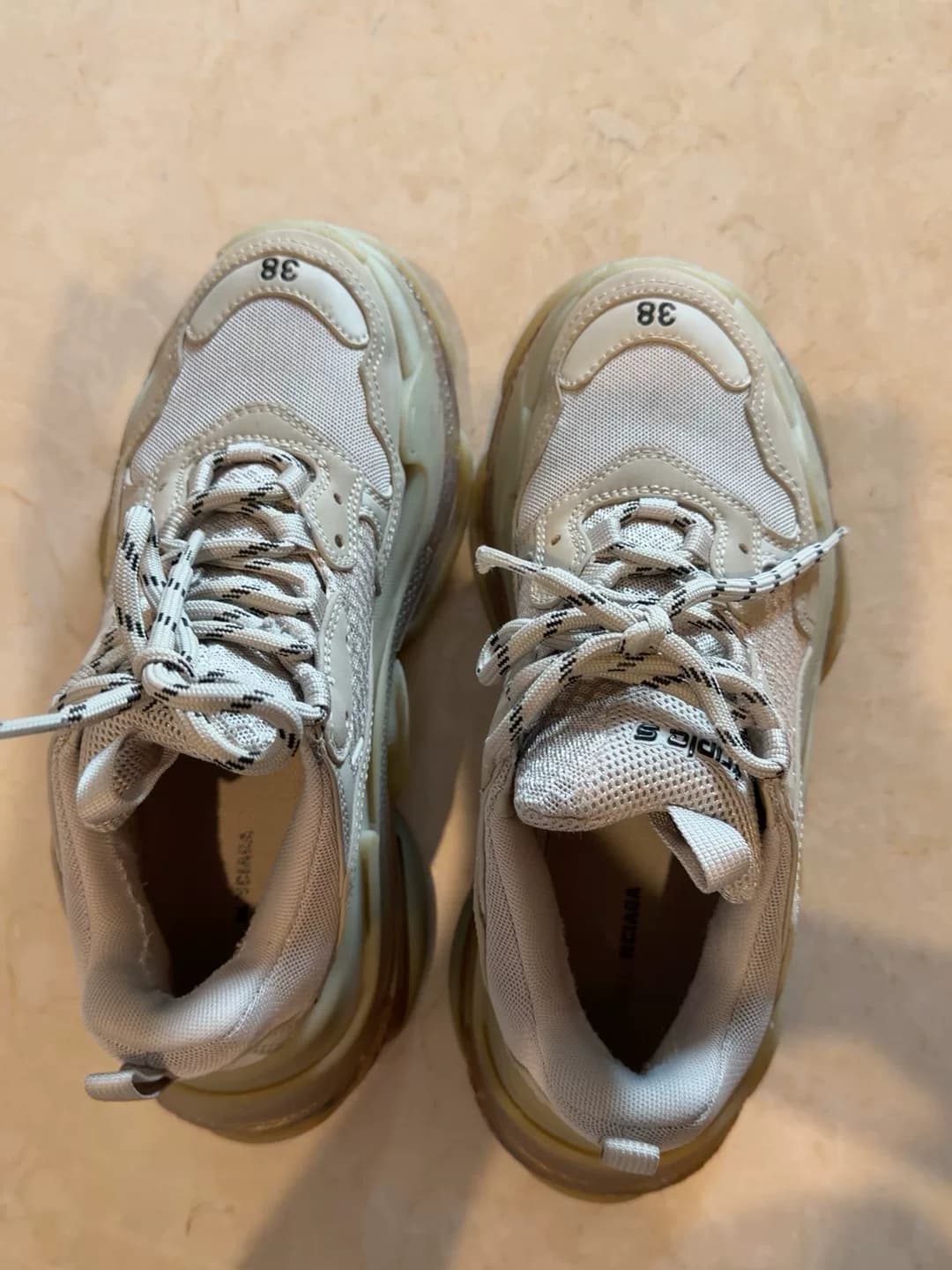 Домашние туфли Idle Balenciaga от Balenciaga Triple S daddy,