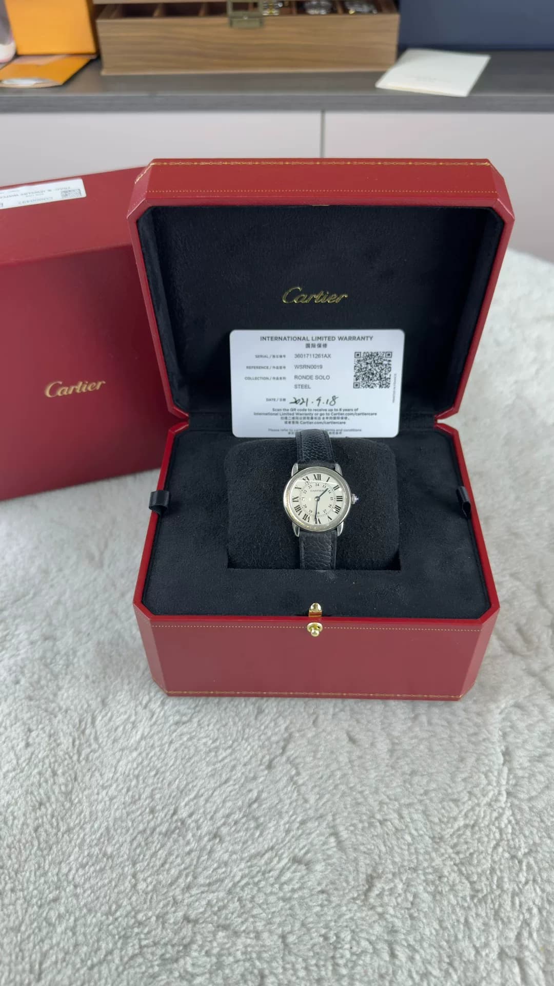 Женские кварцевые часы Cartier/Cartier+London серии WSRN0019