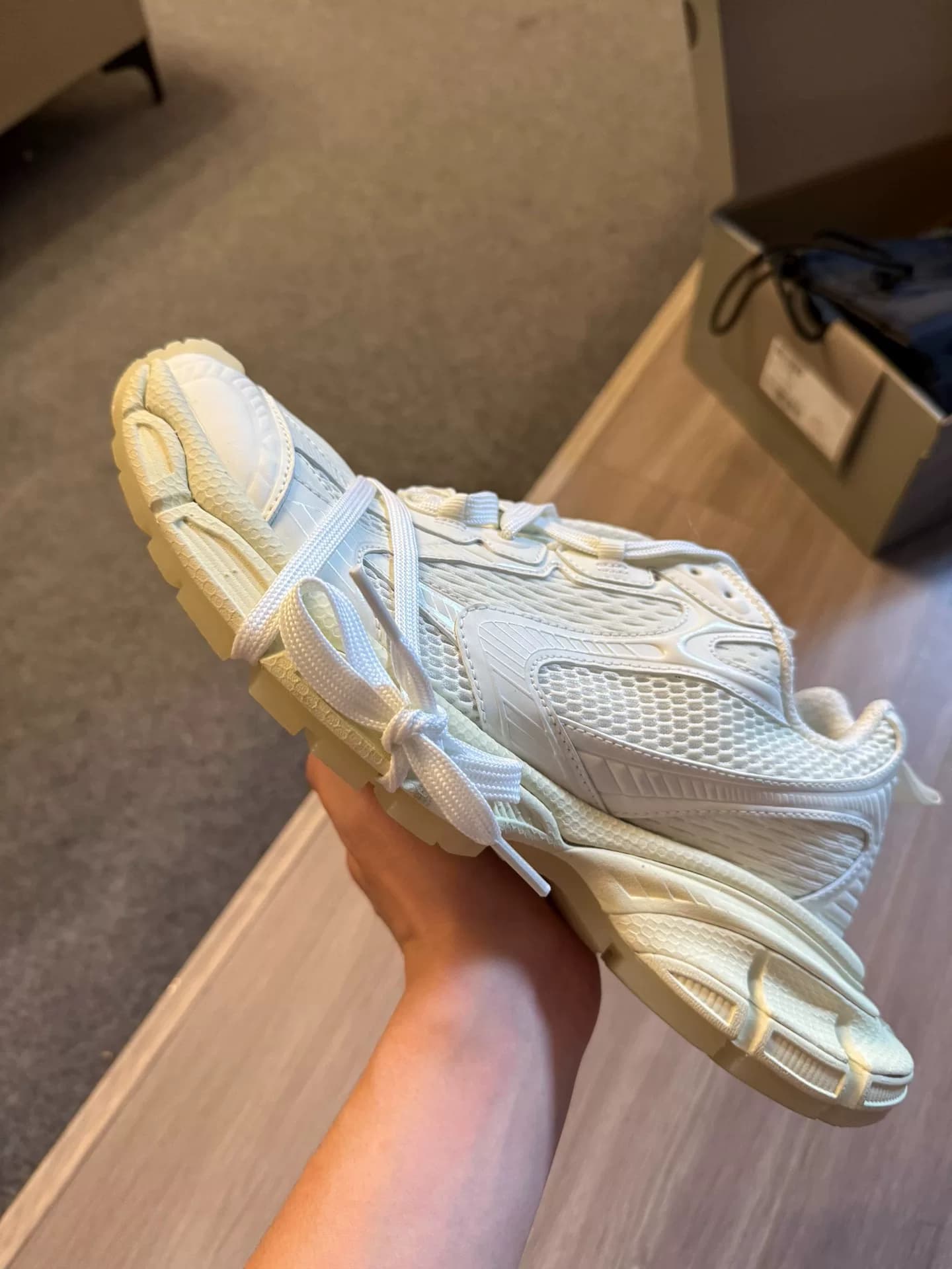 Balenciaga Balenciaga 3XL сетчатая мода Balenciaga
